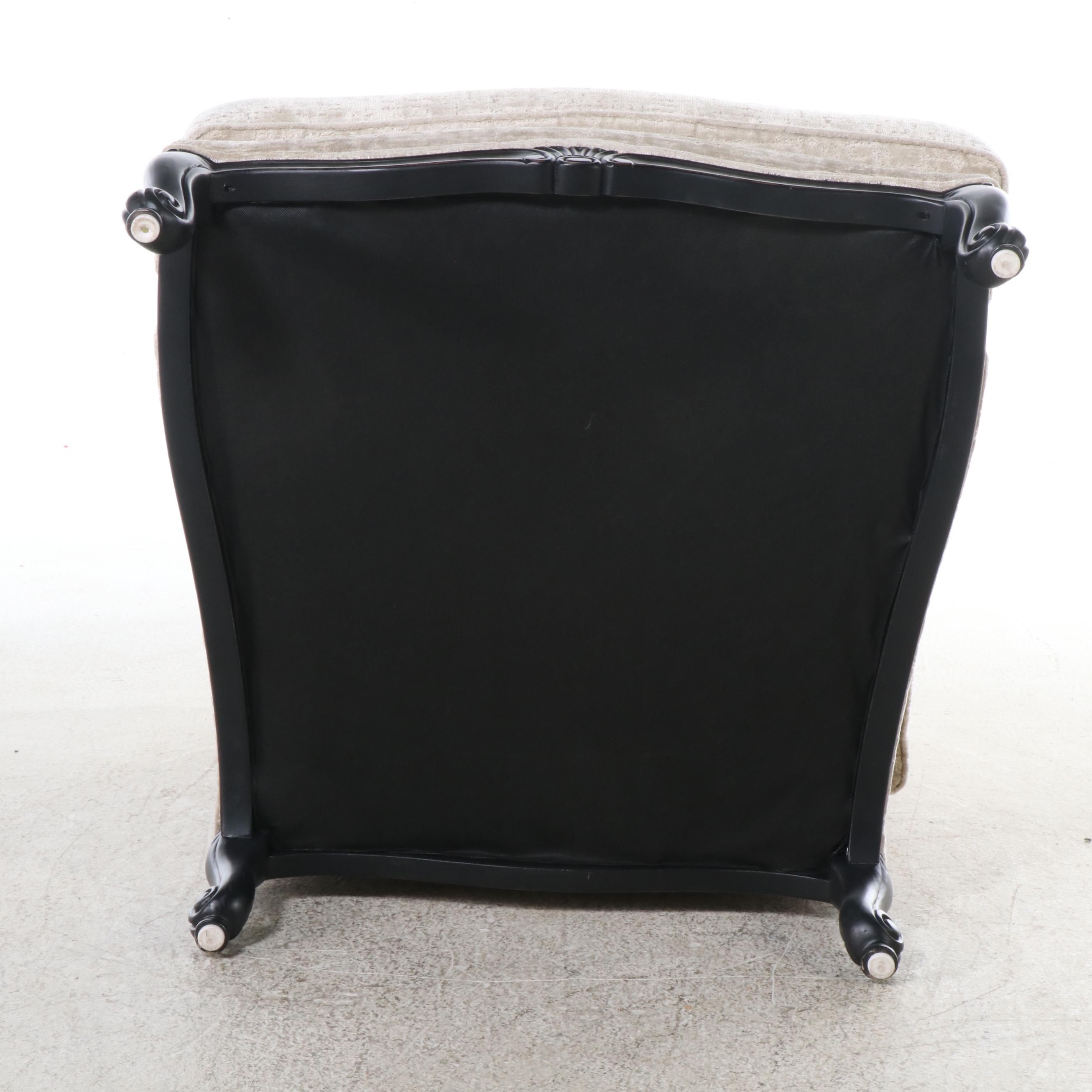 Pair of Ethan Allen French Provincial Style Fauteuils