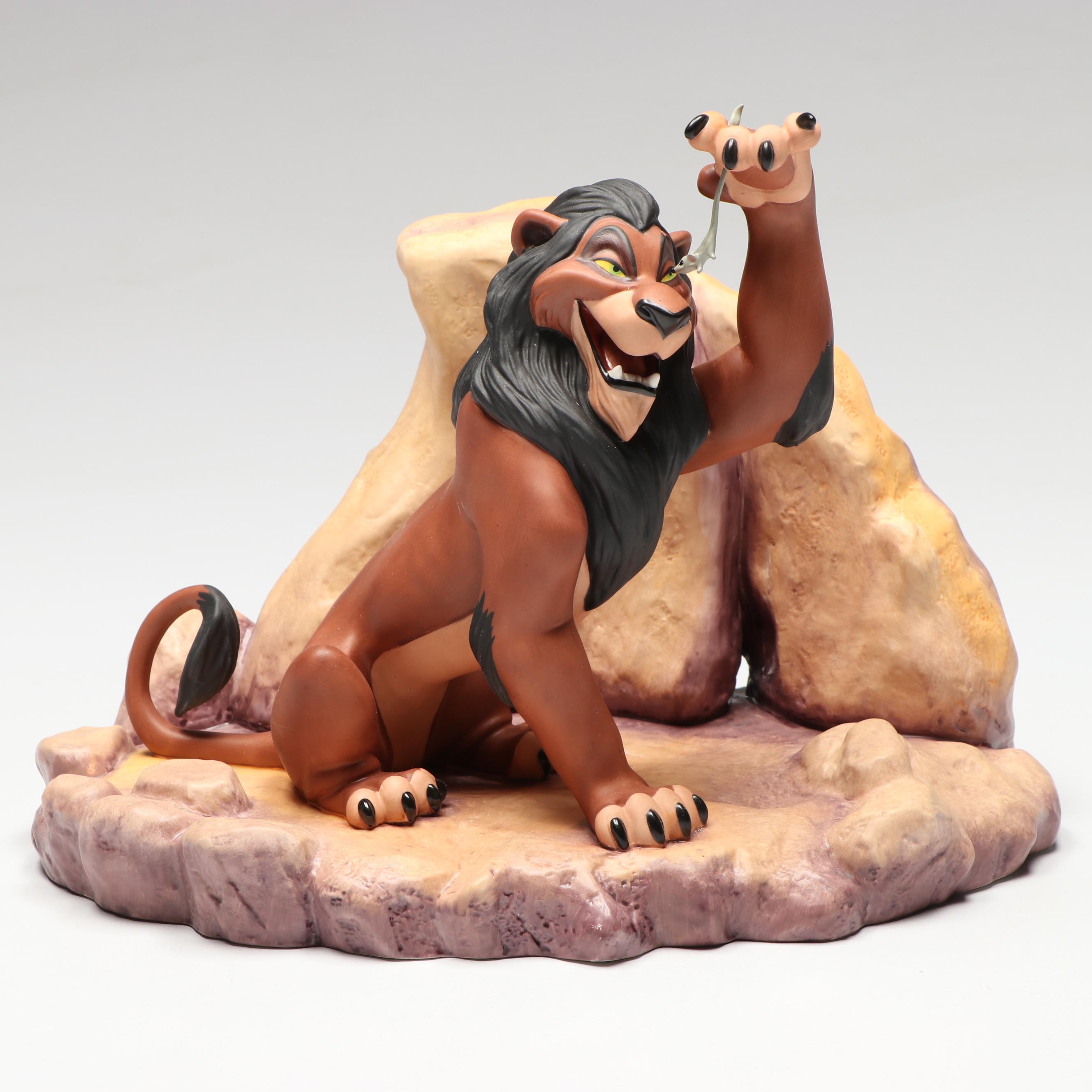 Disney The Lion King "Life's Not Fair, is it?" Limited Edition Porcelain Figure