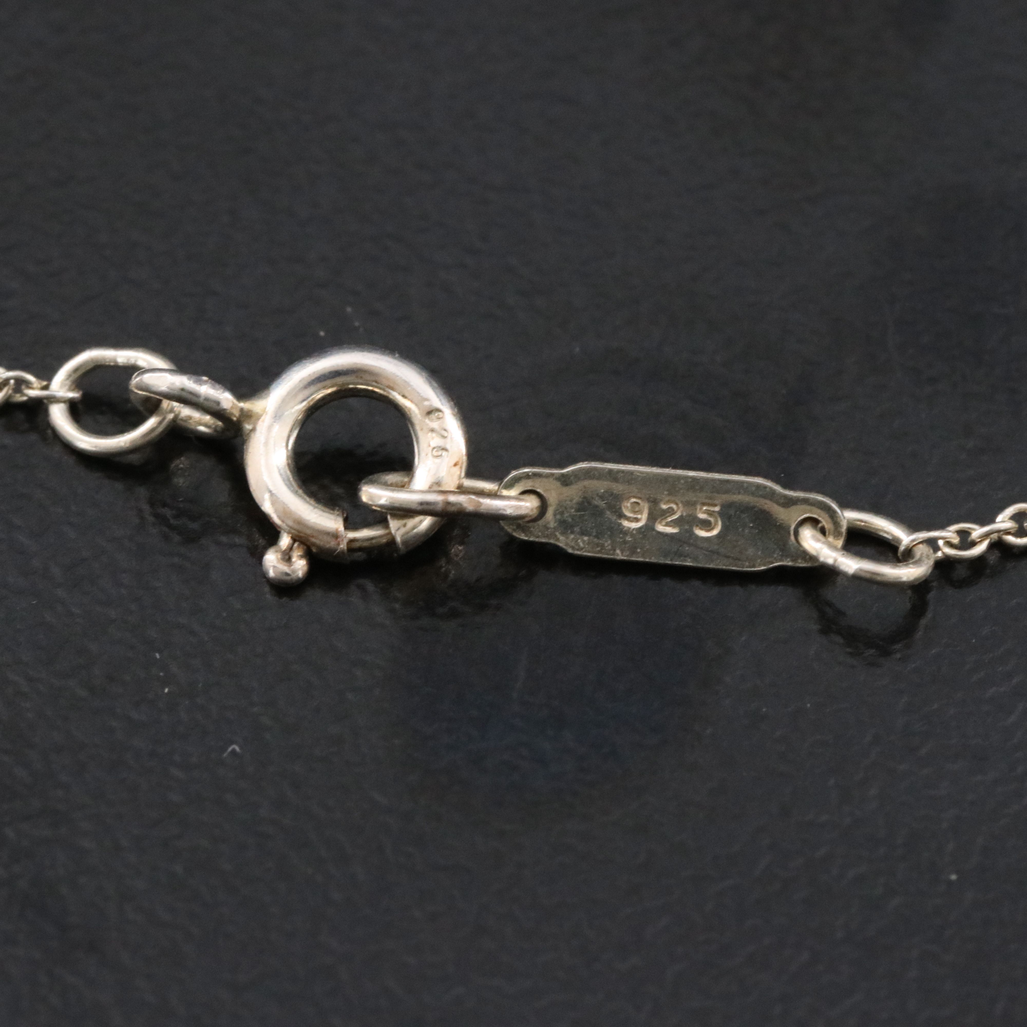 Tiffany & Co. Signature X Sterling Pendant Necklace