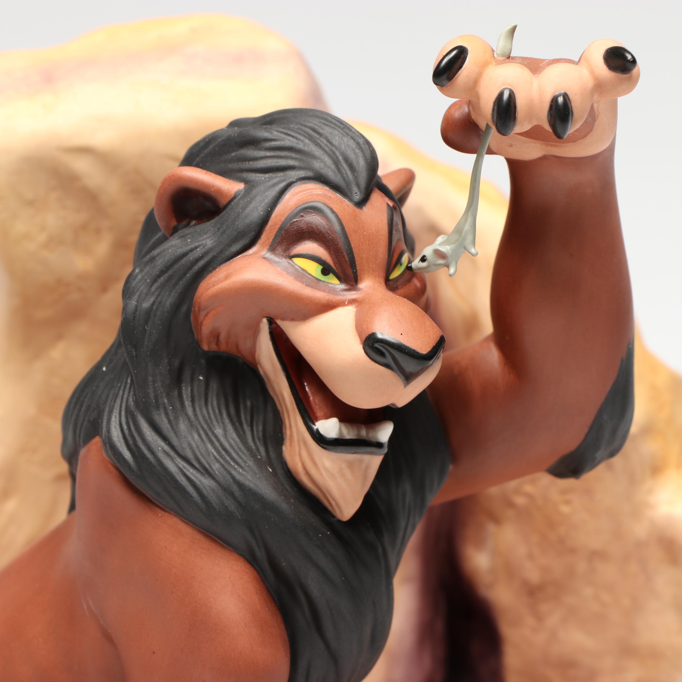 Disney The Lion King "Life's Not Fair, is it?" Limited Edition Porcelain Figure