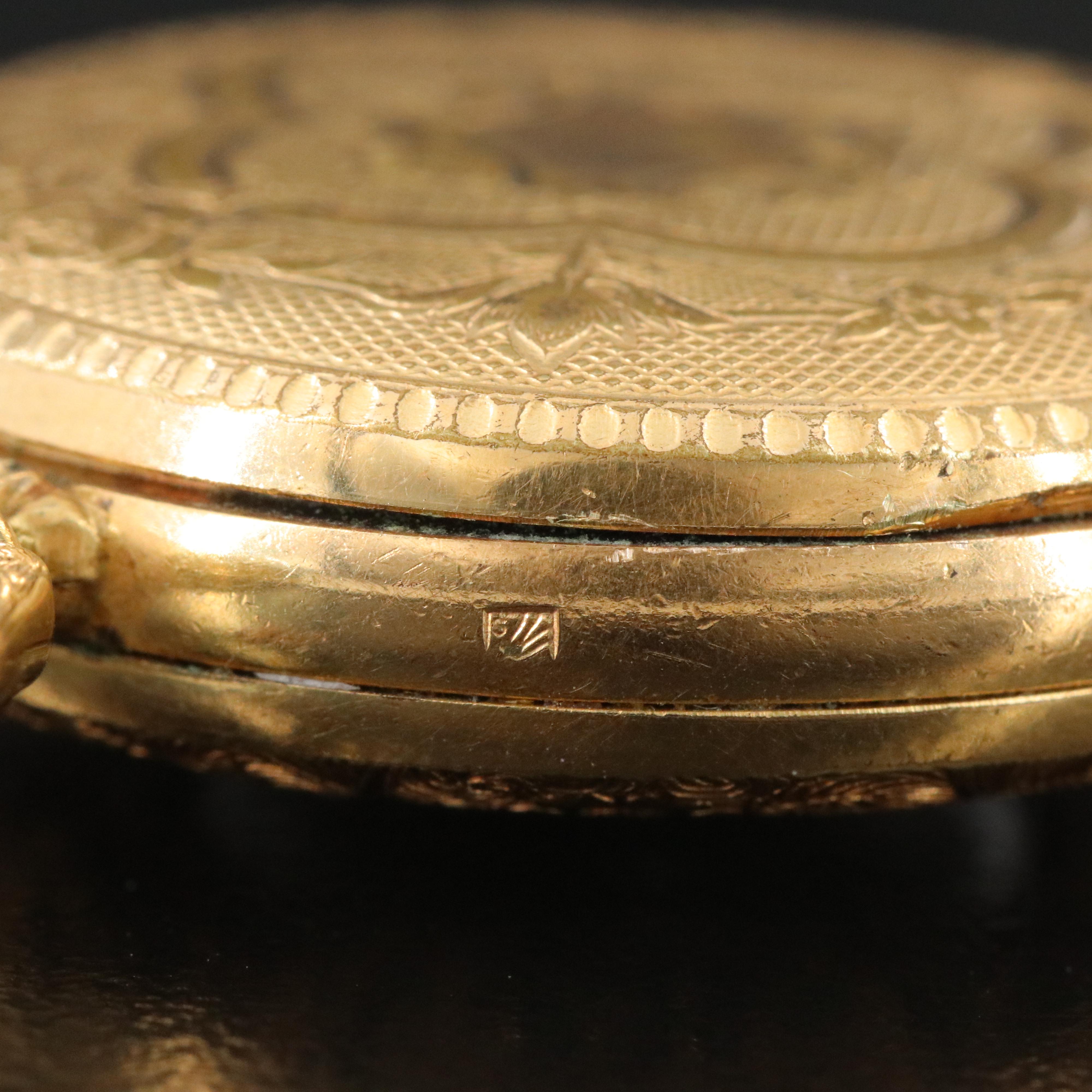 Arleese Ornate Small Pocket Watch