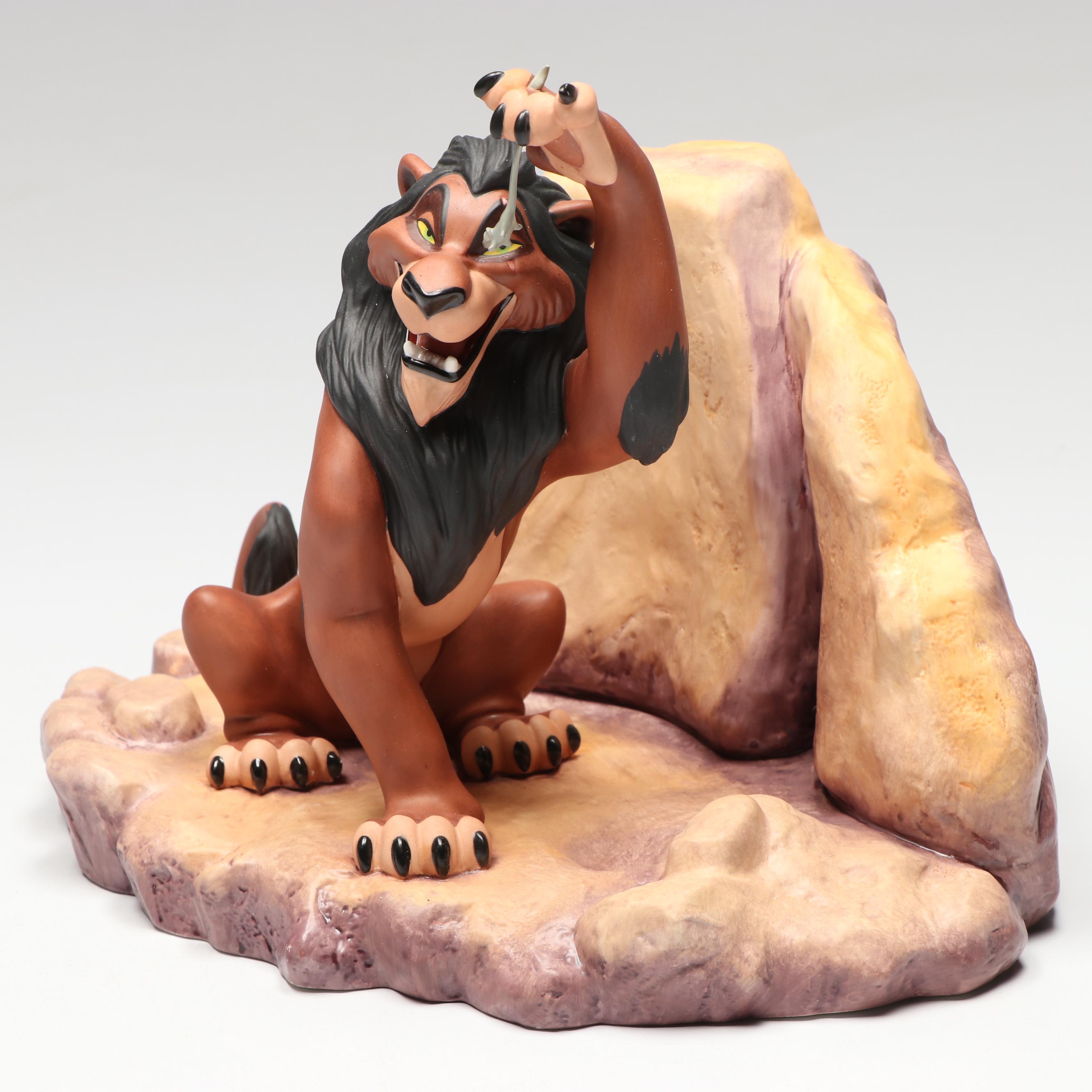 Disney The Lion King "Life's Not Fair, is it?" Limited Edition Porcelain Figure