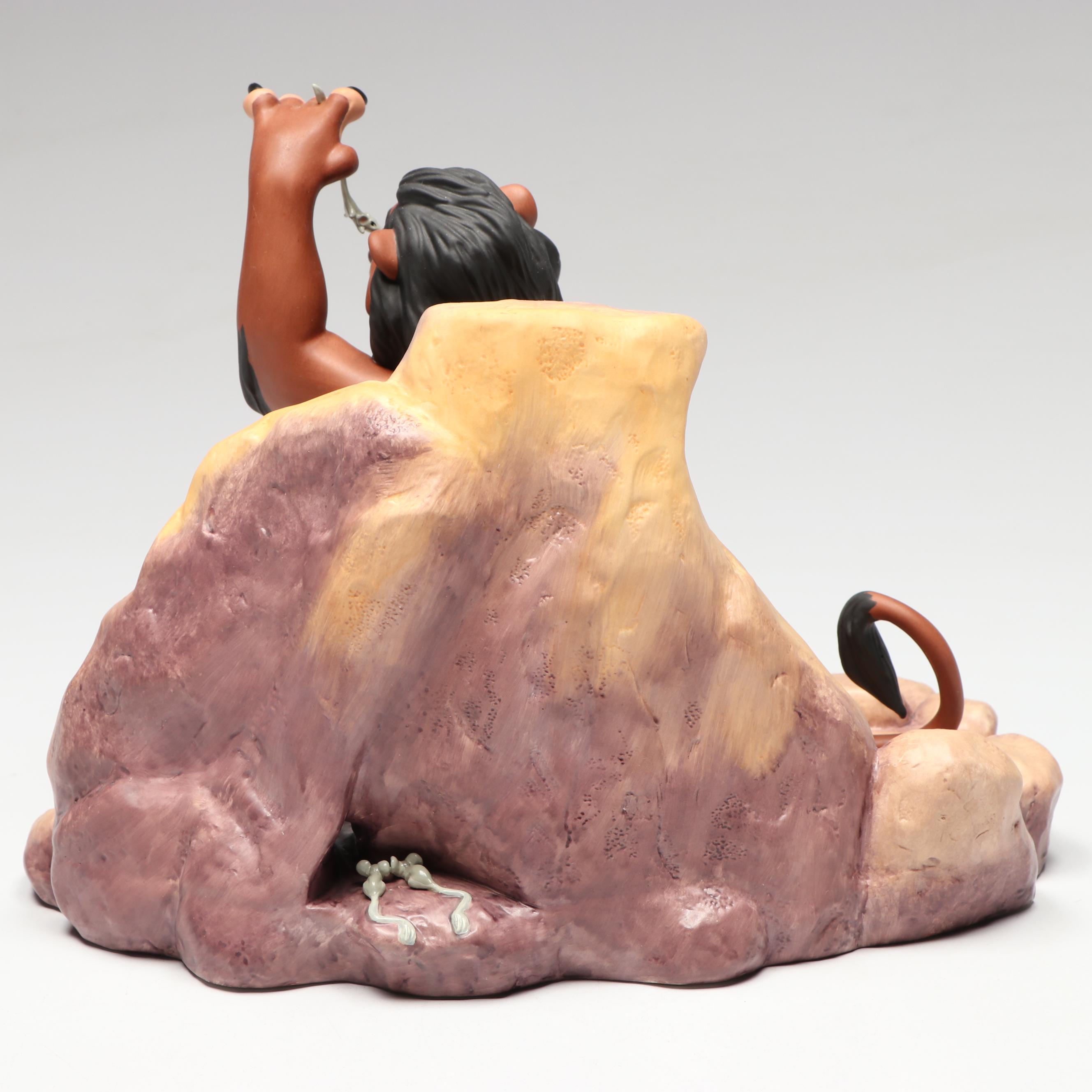 Disney The Lion King "Life's Not Fair, is it?" Limited Edition Porcelain Figure