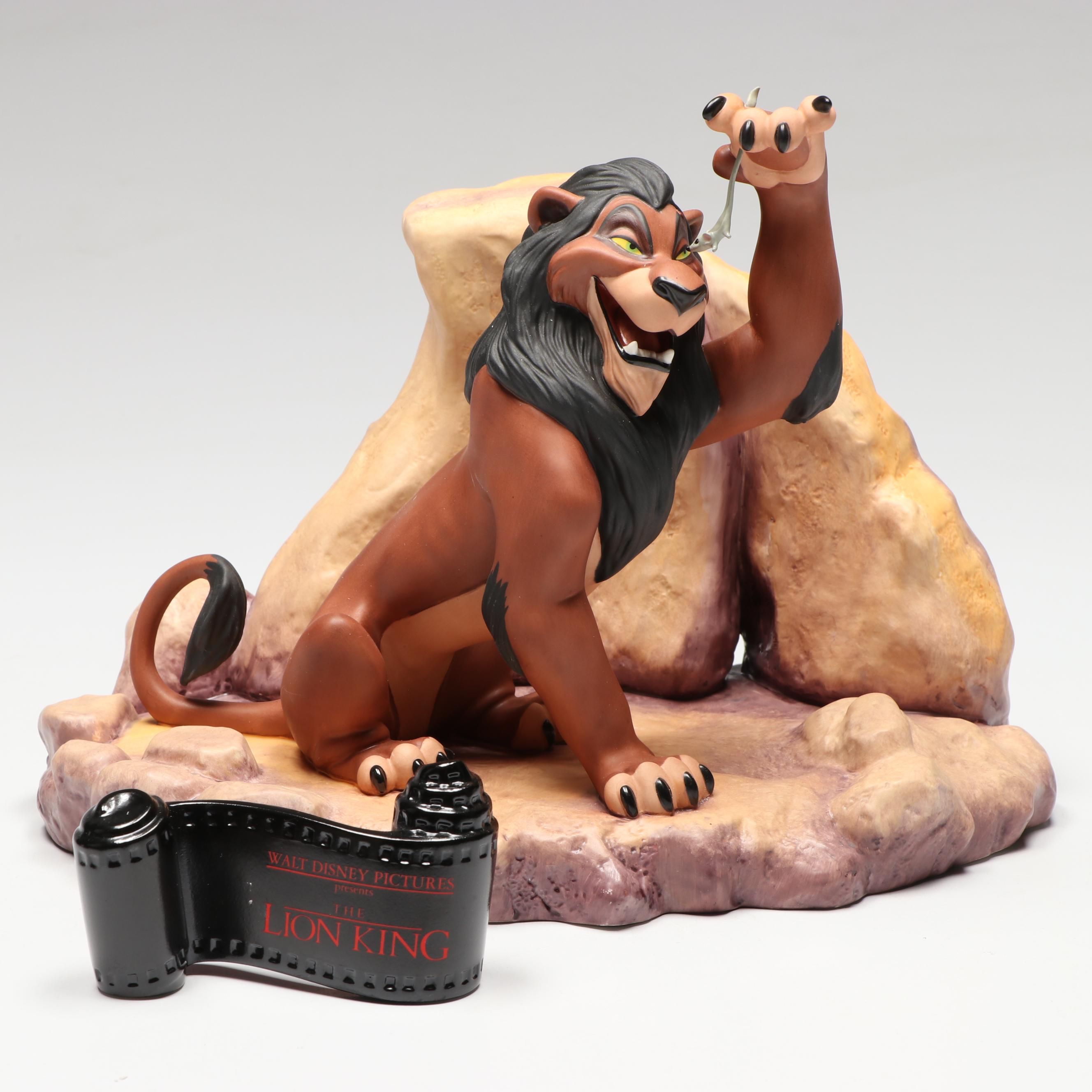 Disney The Lion King "Life's Not Fair, is it?" Limited Edition Porcelain Figure