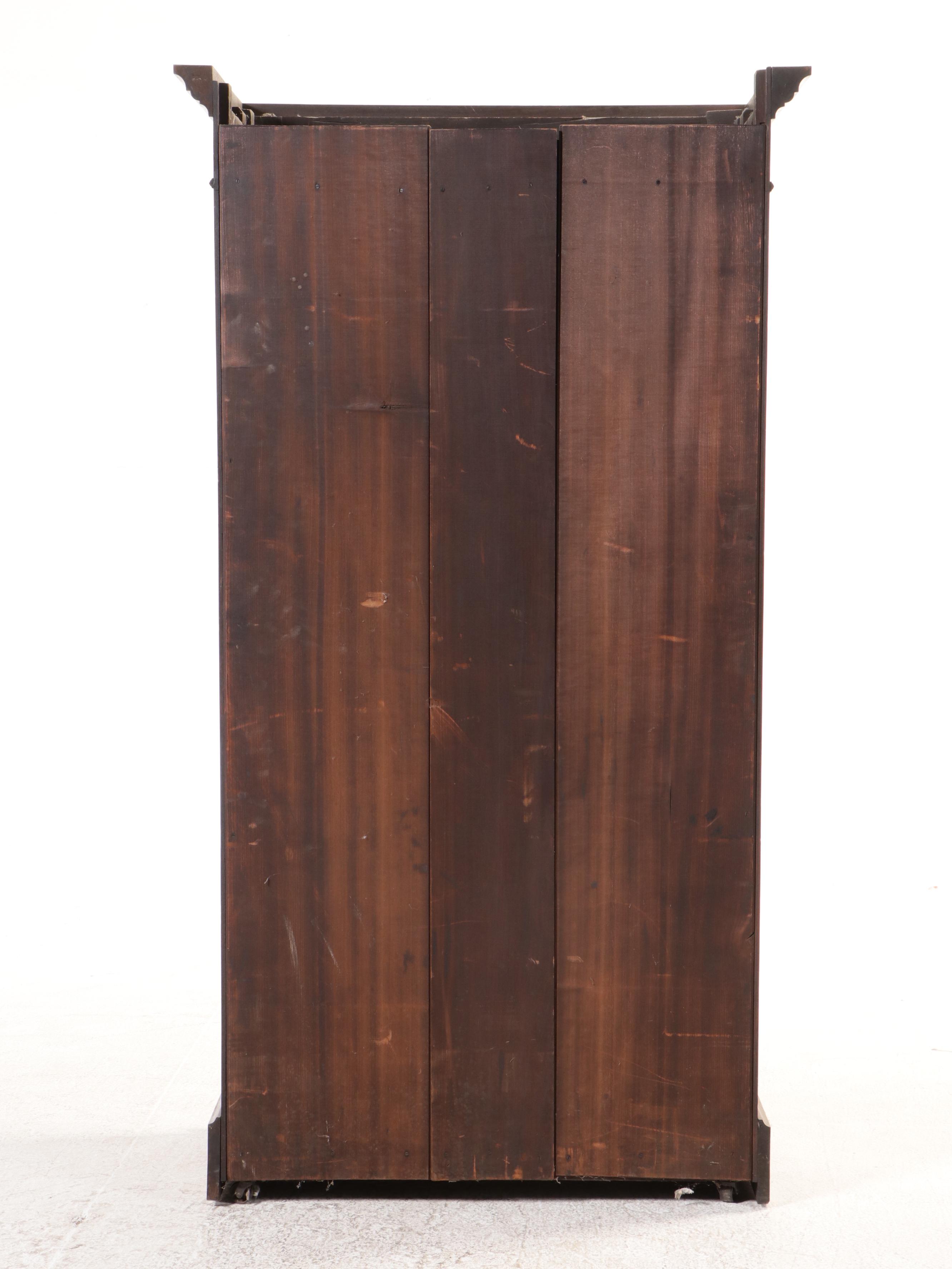 Biedermeier Wood and Glass Display Cabinet, Early 20th Century