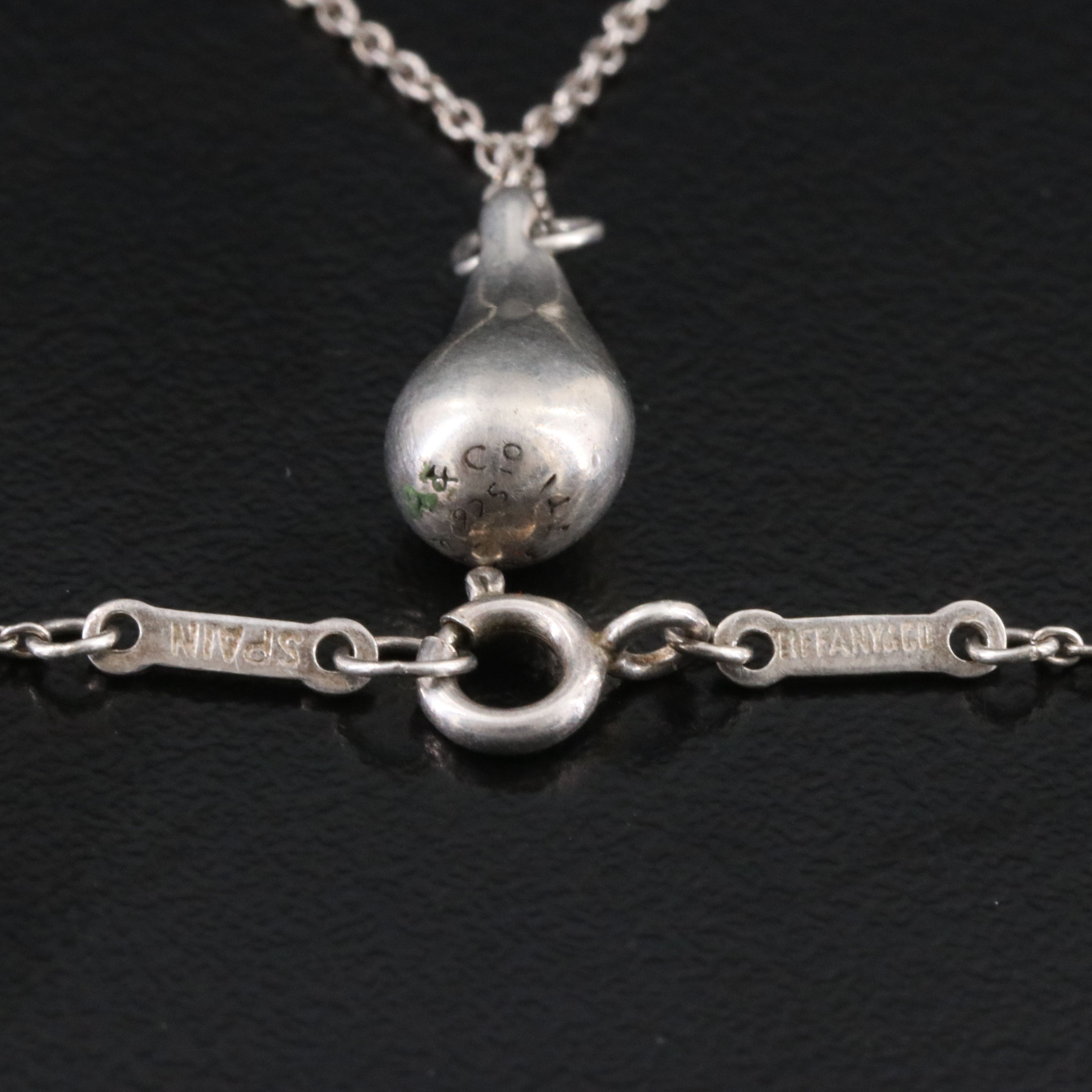 Elsa Peretti for Tiffany & Co. Sterling Teardrop Necklace
