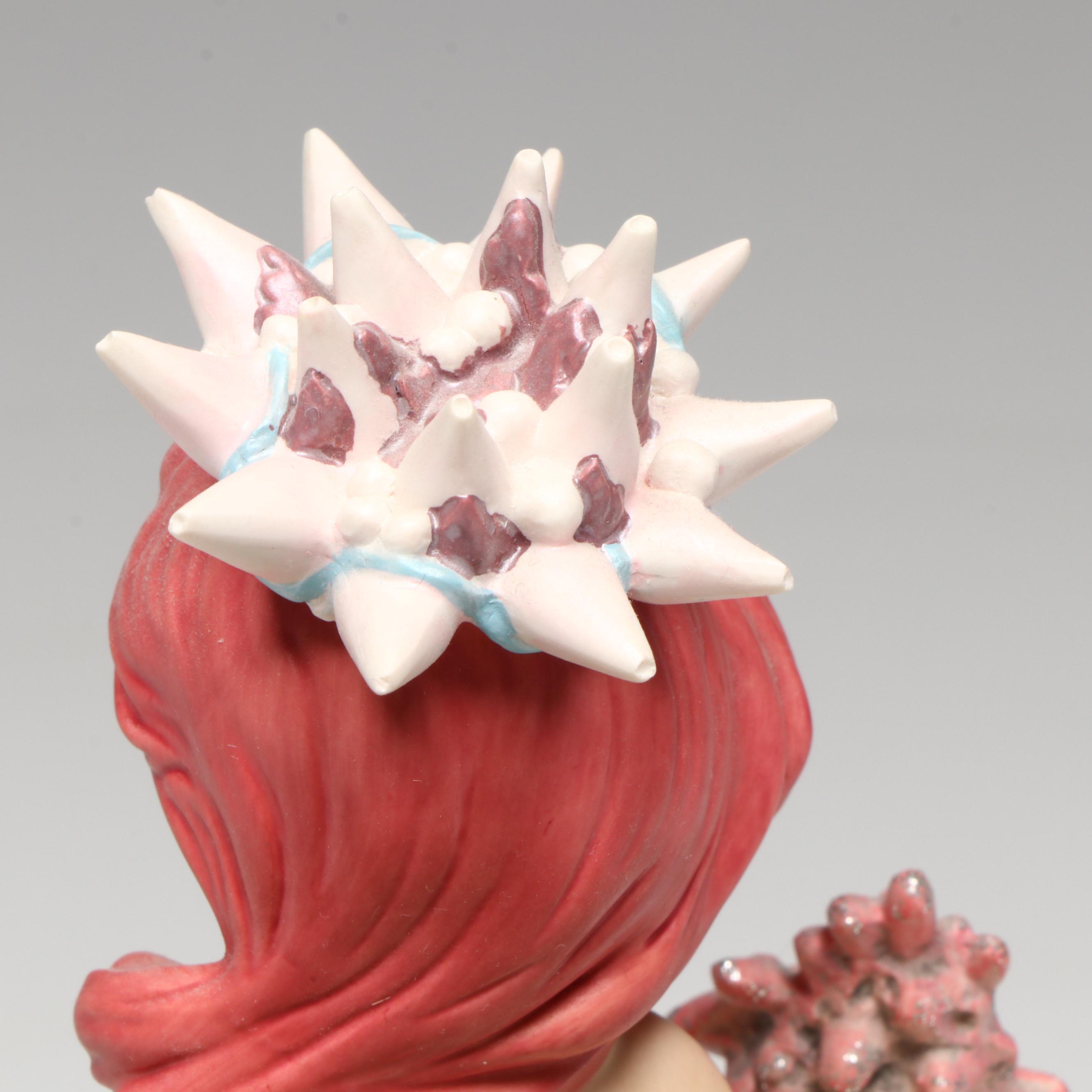 Disney It's a Small World after all "Sea Blossom Mermaid" Porcelain Figurine