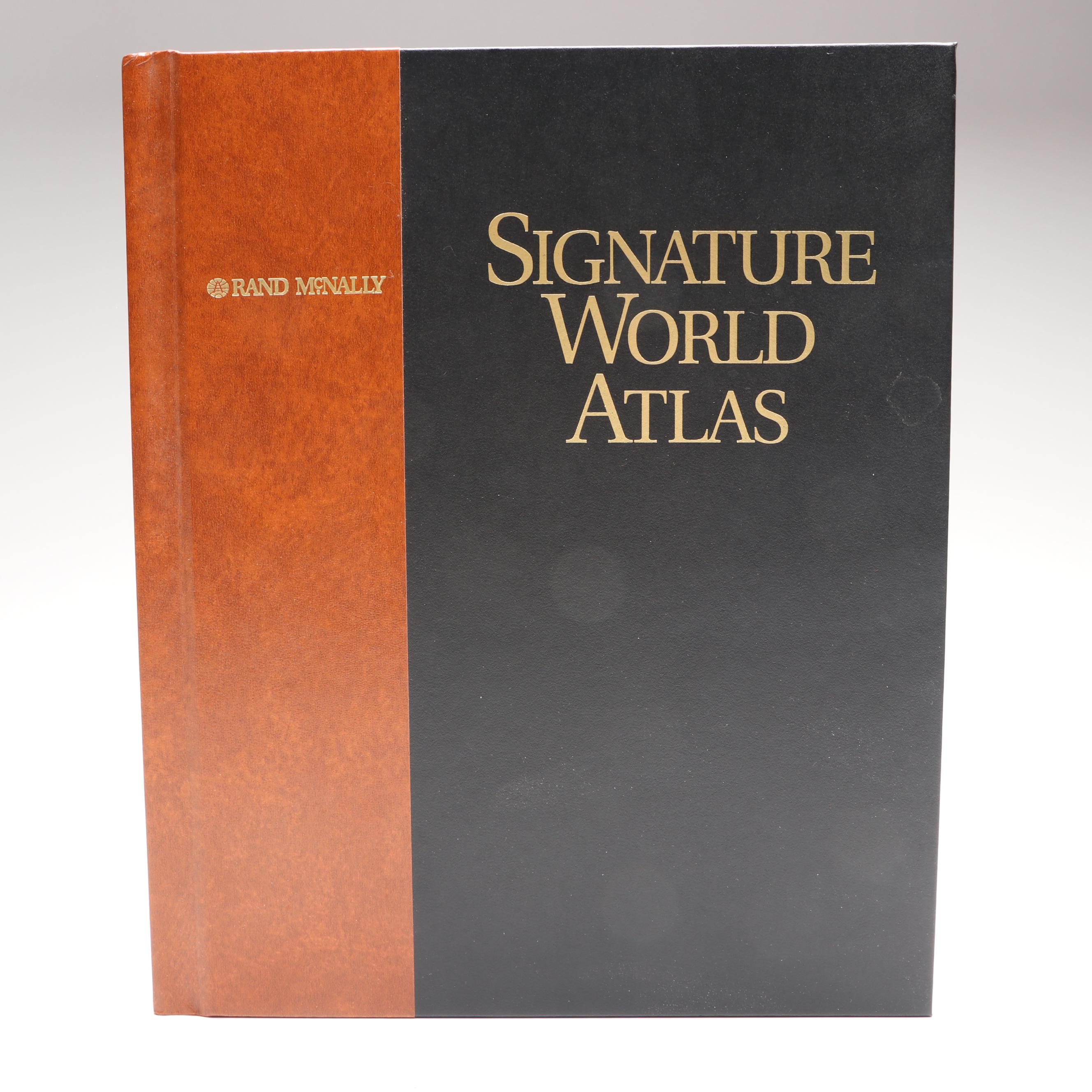 Rand McNally Signature World Atlas with Cram's Globe