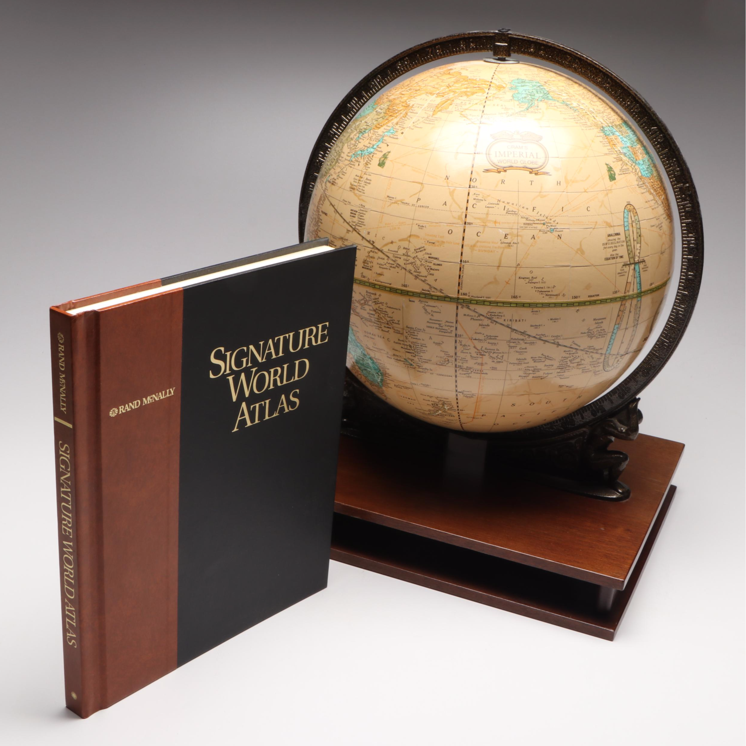 Rand McNally Signature World Atlas with Cram's Globe