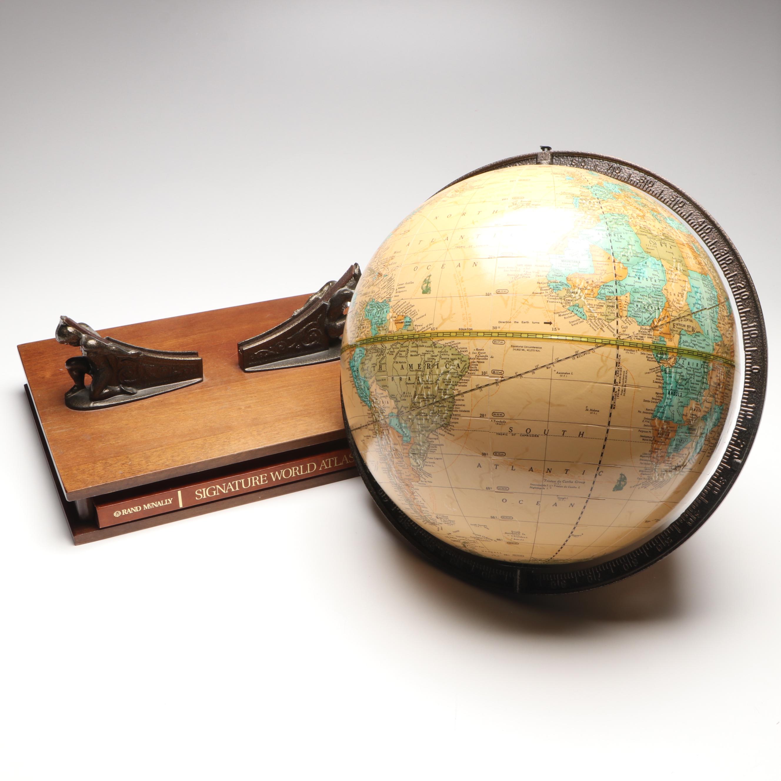 Rand McNally Signature World Atlas with Cram's Globe