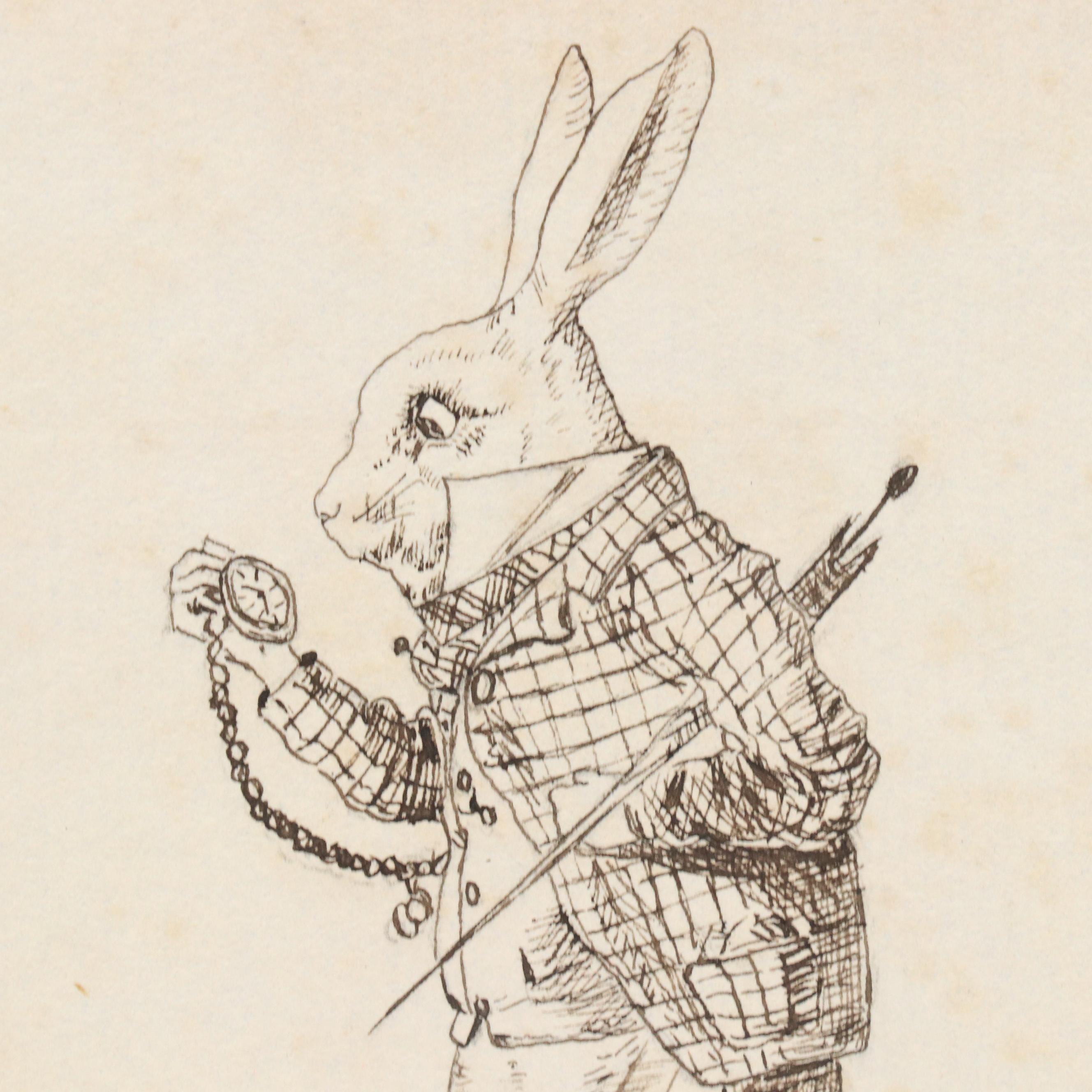 Intaglio Set Including Etching F. S. Church "The Mermaid," 1888