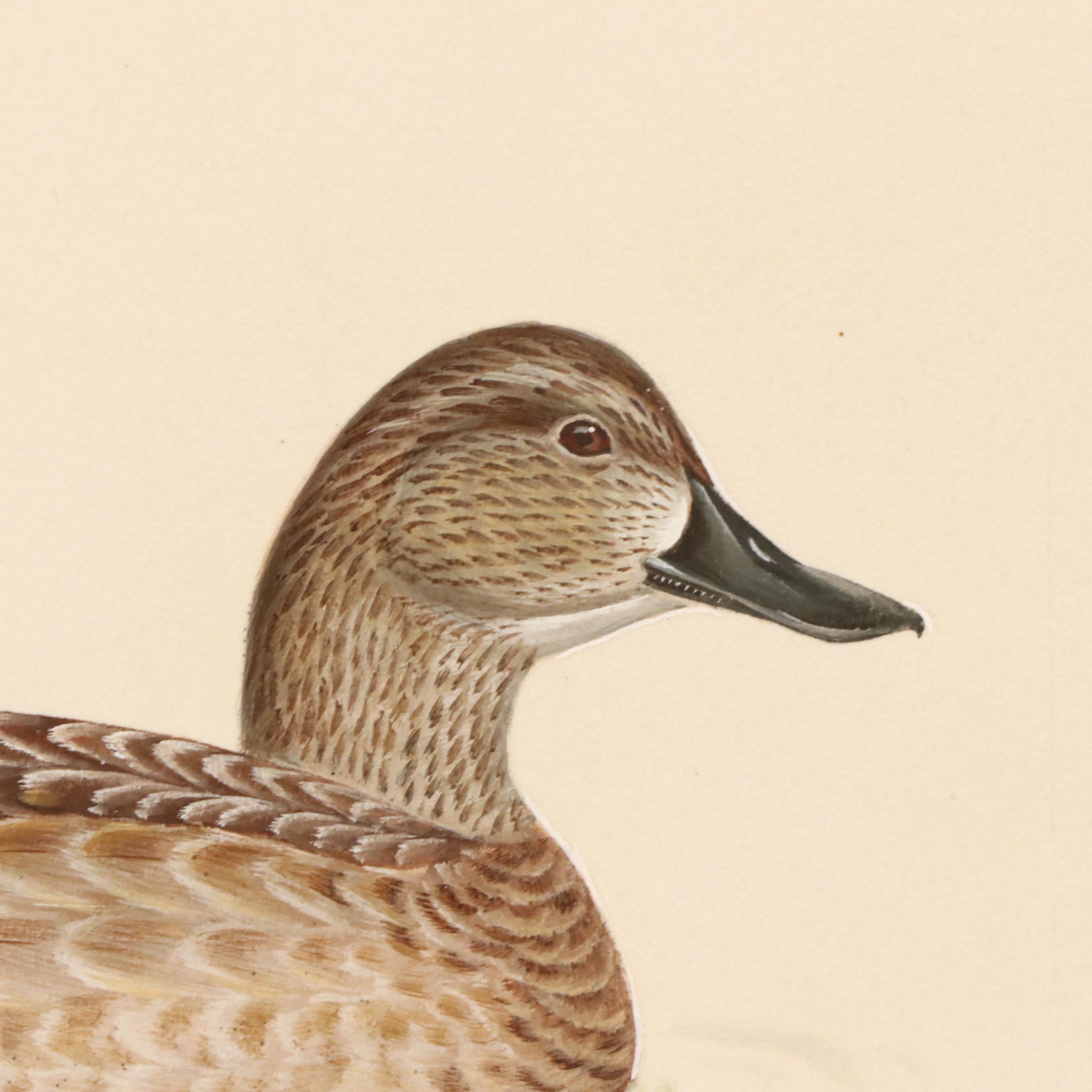 John A. Ruthven Watercolor 