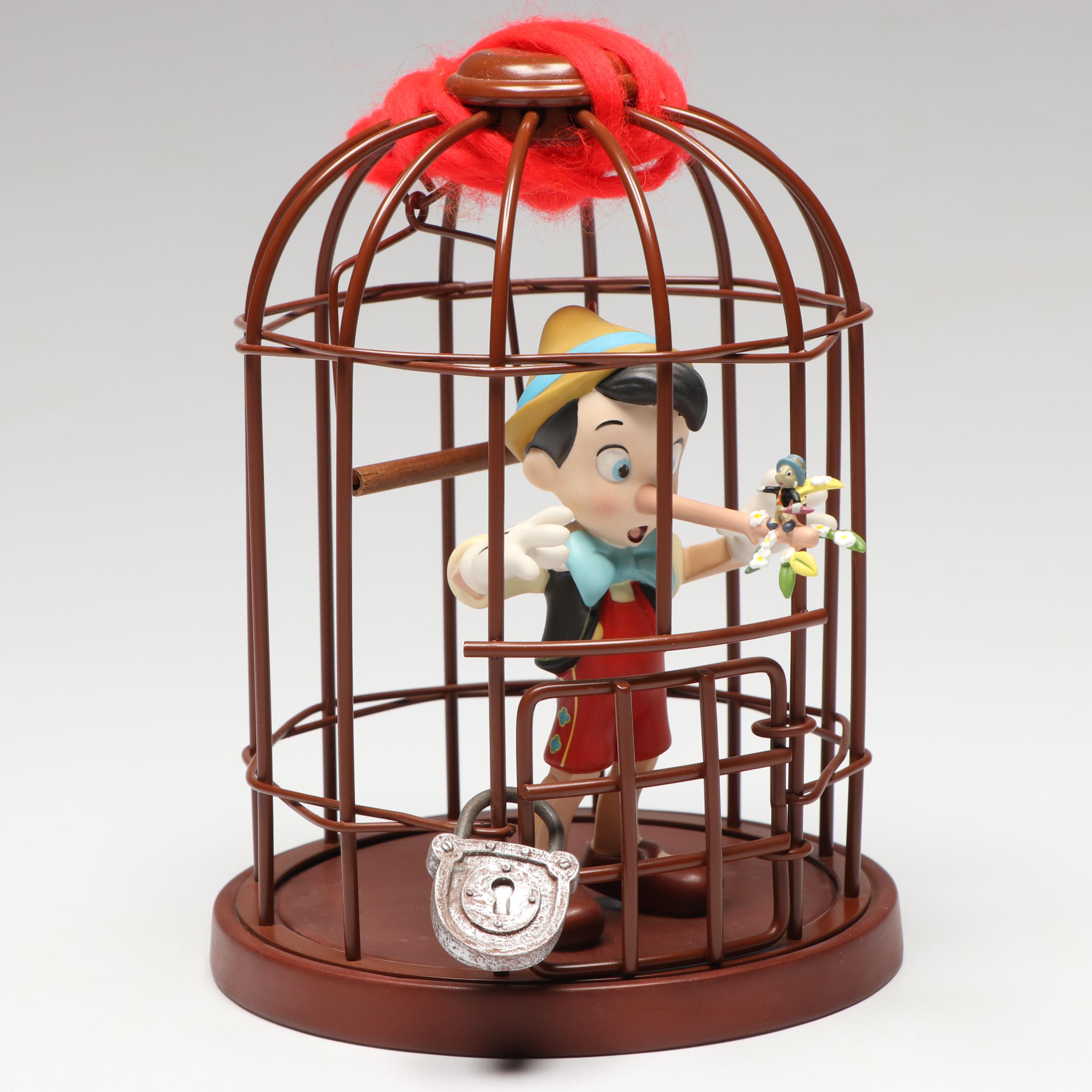 Disney "I'll Never Lie Again..." and Other Pinocchio Porcelain Figurine