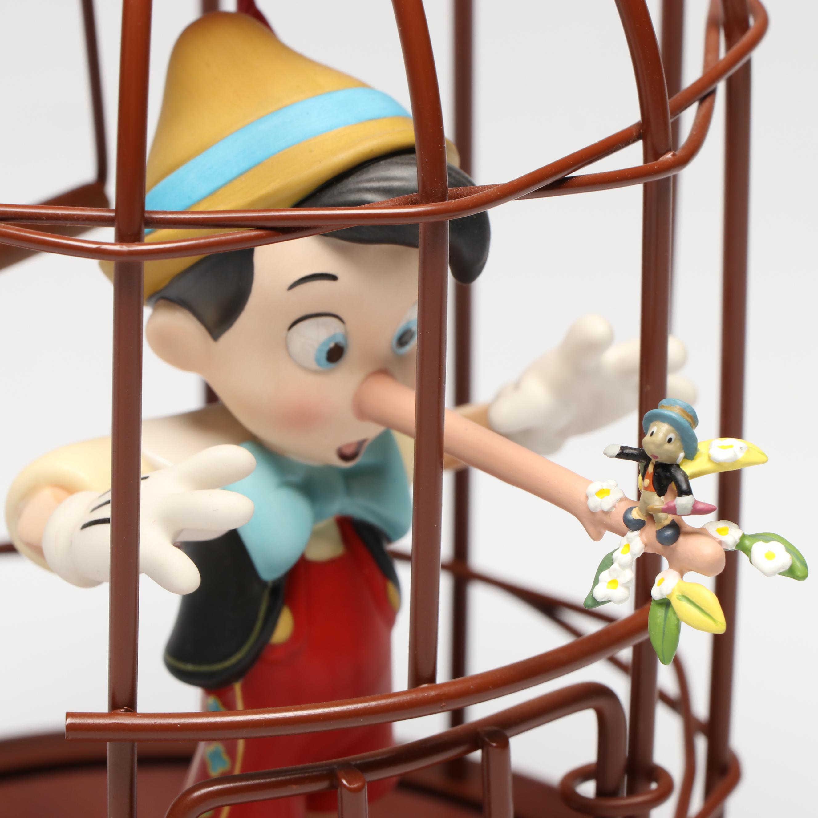 Disney "I'll Never Lie Again..." and Other Pinocchio Porcelain Figurine