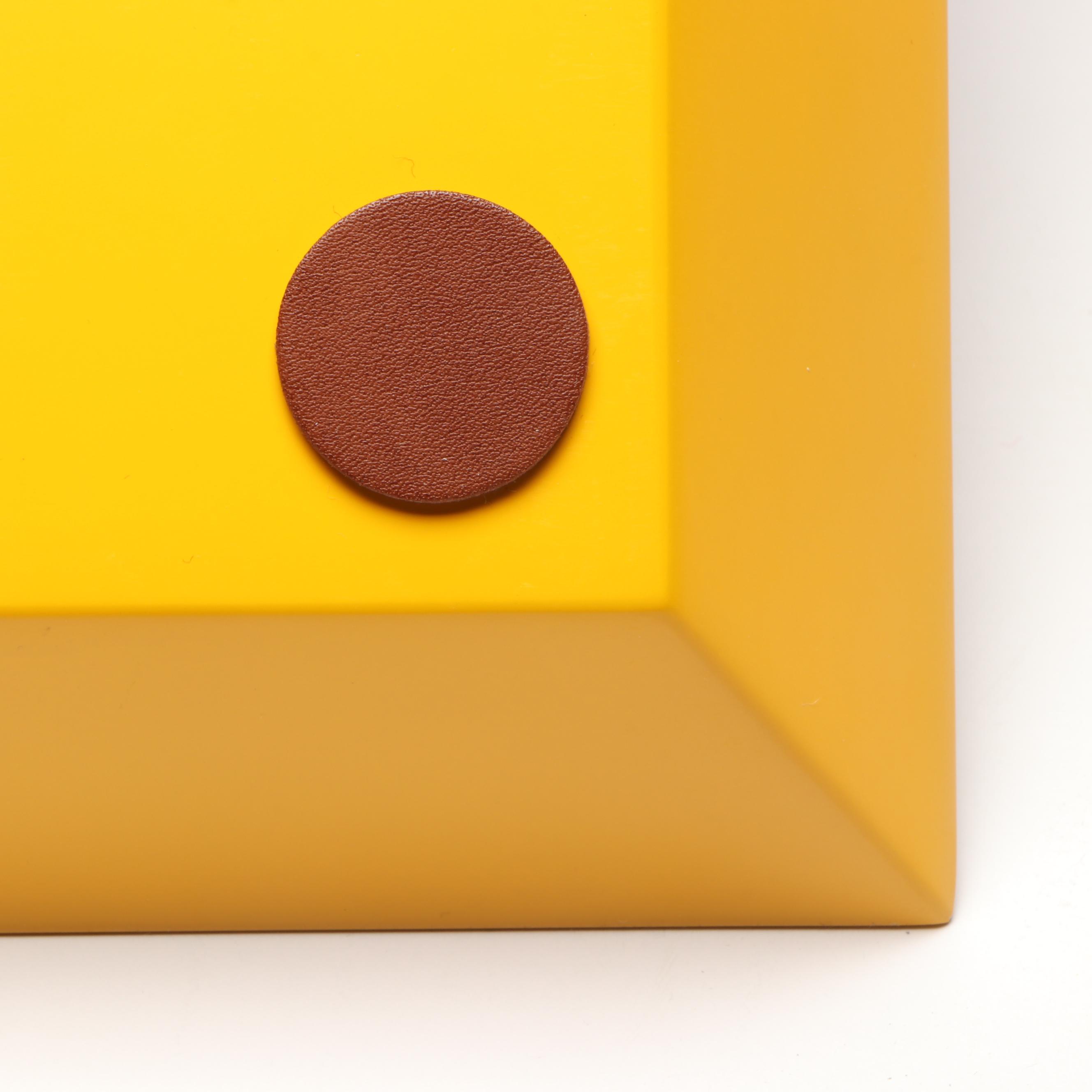 Hermès "Jaguar dans un Jardin Mexicain" Hand-Painted Lacquered Wood Tray