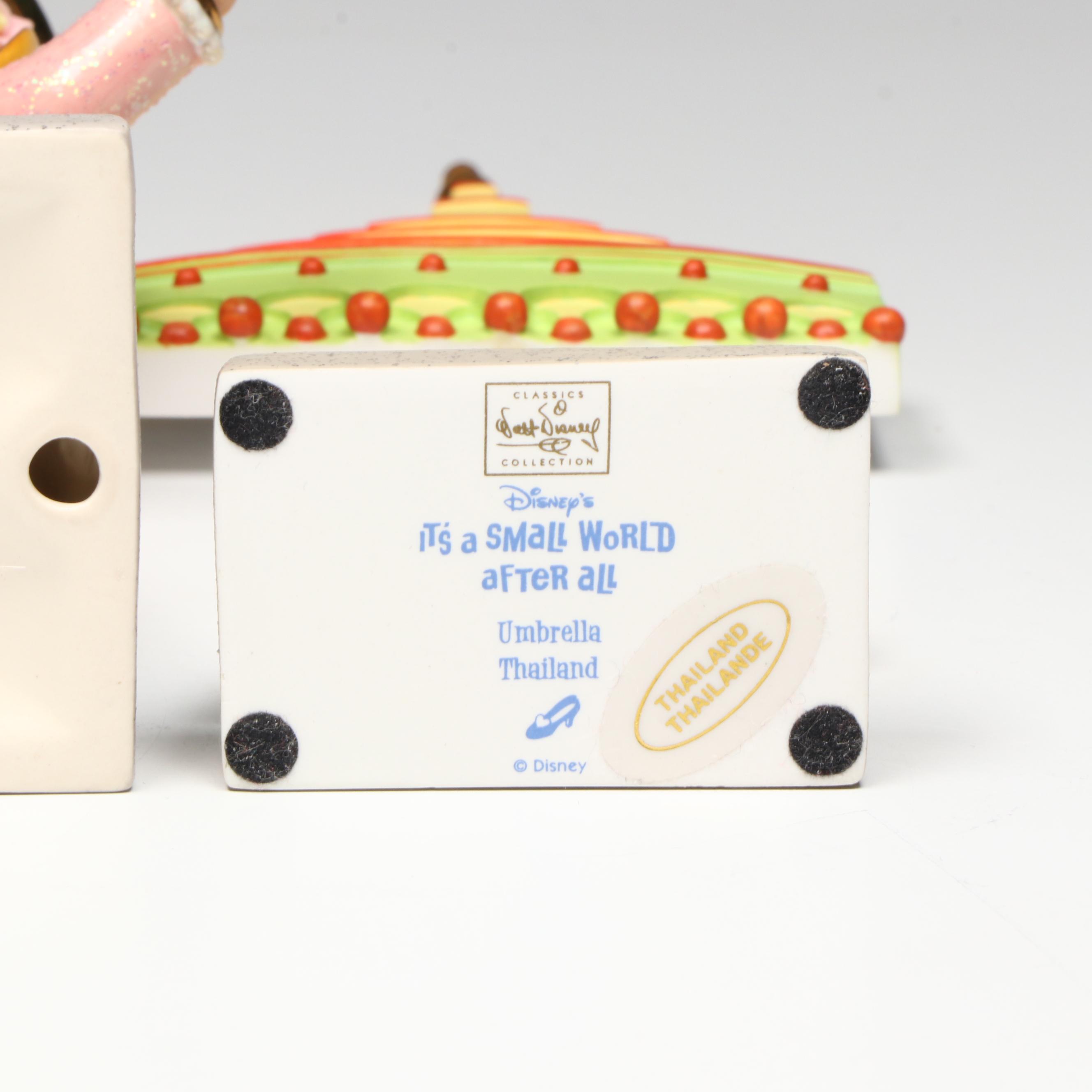 Disney It's a Small World after all "Sawat-dee" Thailand Figurines