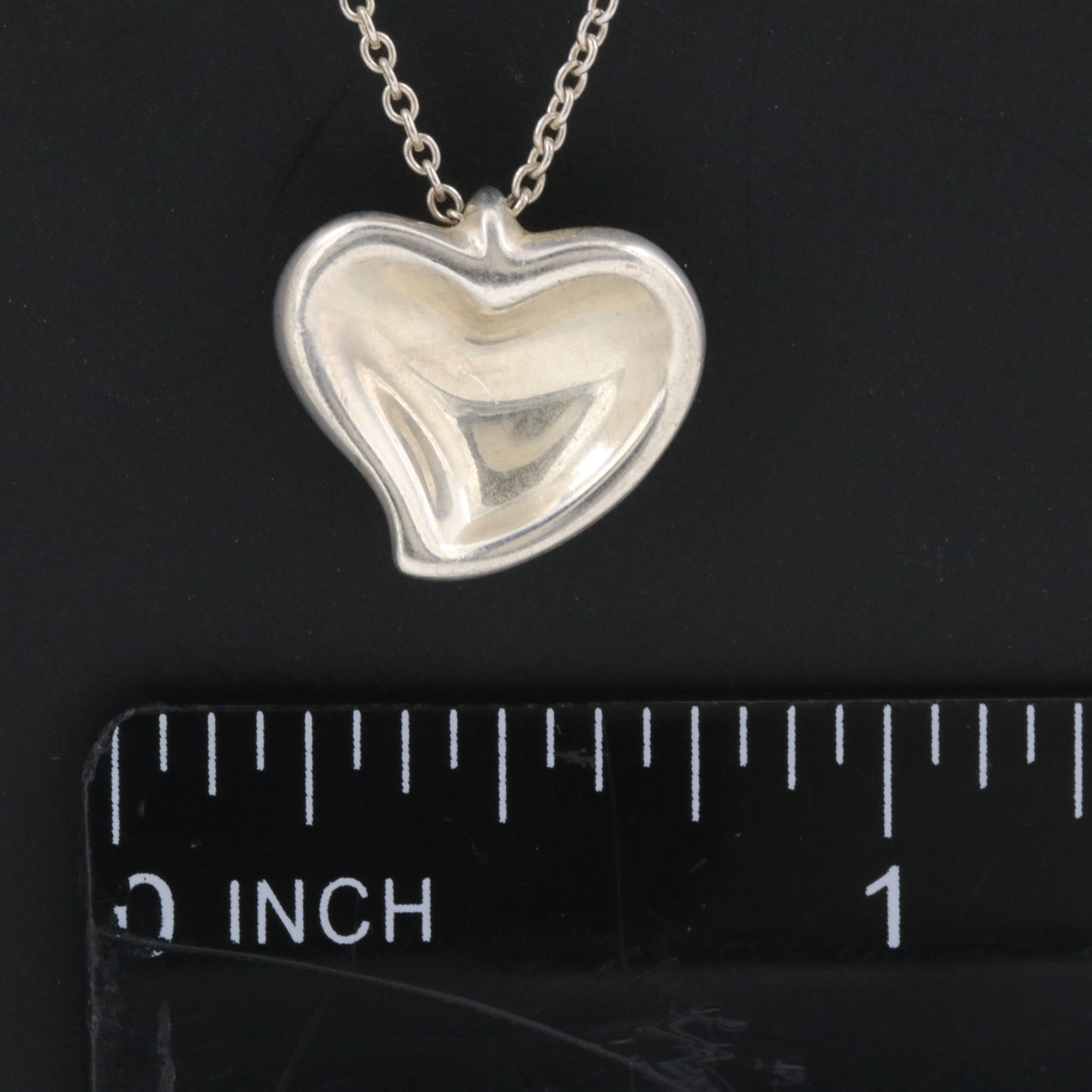 Elsa Peretti for Tiffany & Co. Full Heart Sterling Necklace