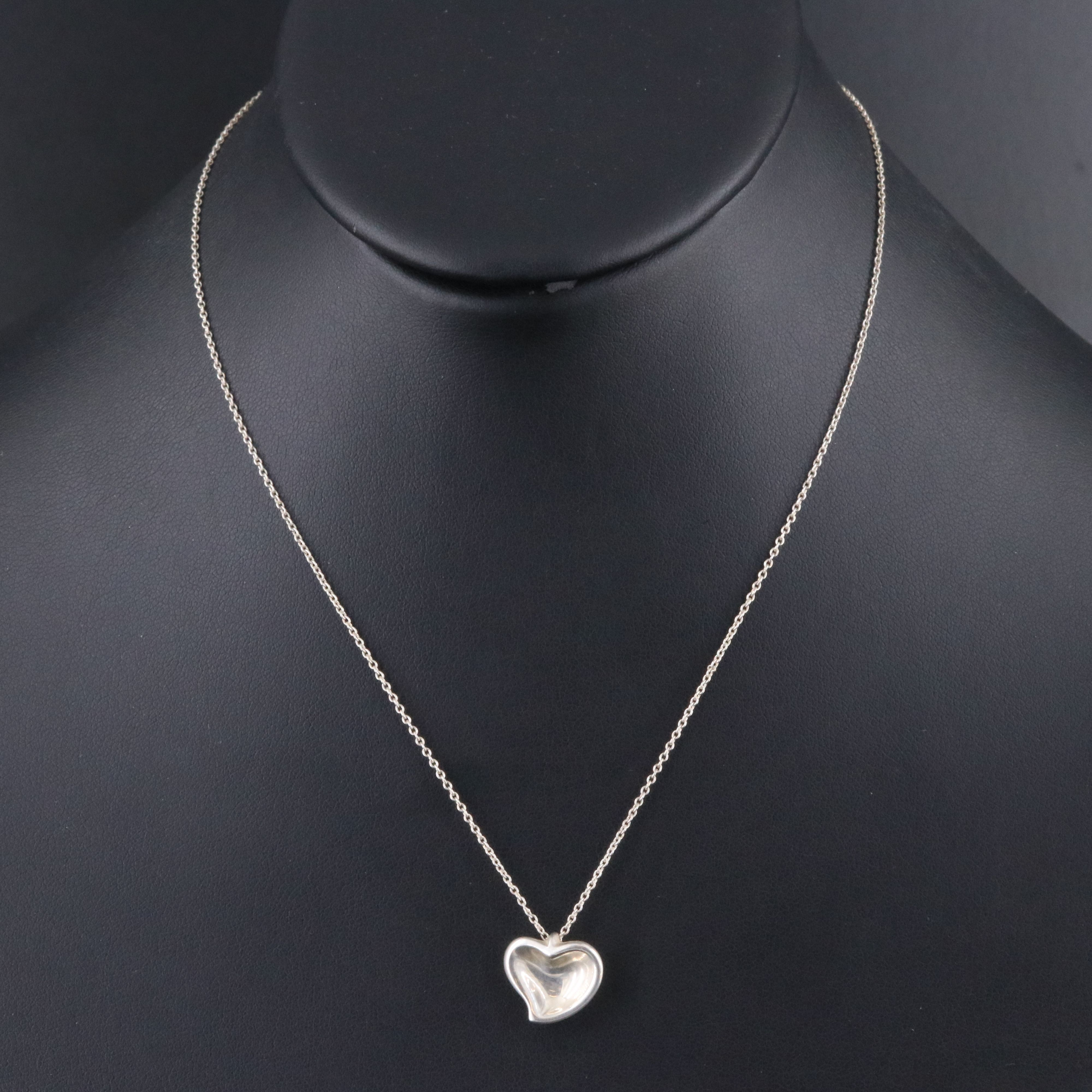 Elsa Peretti for Tiffany & Co. Full Heart Sterling Necklace