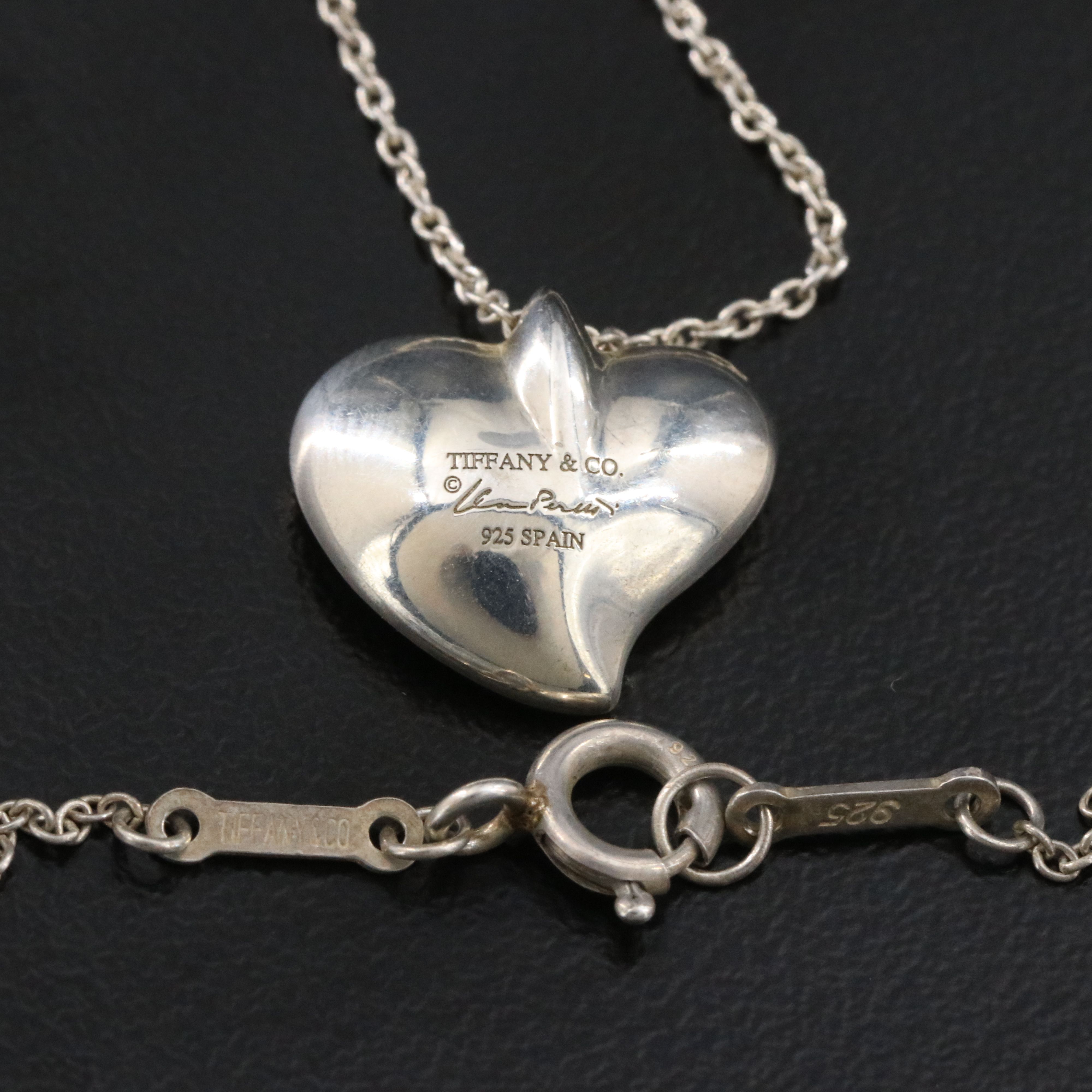 Elsa Peretti for Tiffany & Co. Full Heart Sterling Necklace