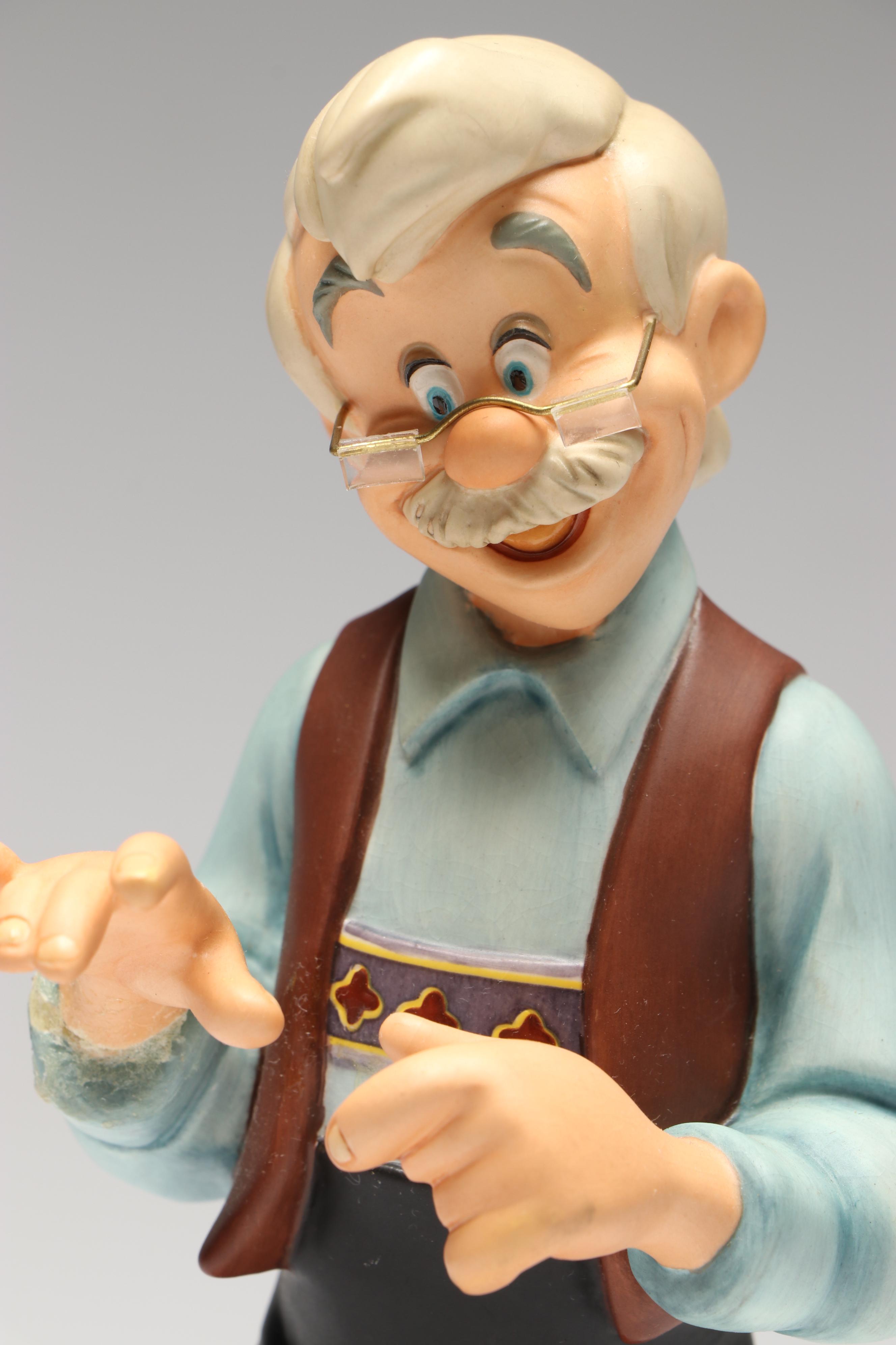 Disney "Good-bye Son," "Good-bye Father" and More Pinocchio Porcelain Figurines