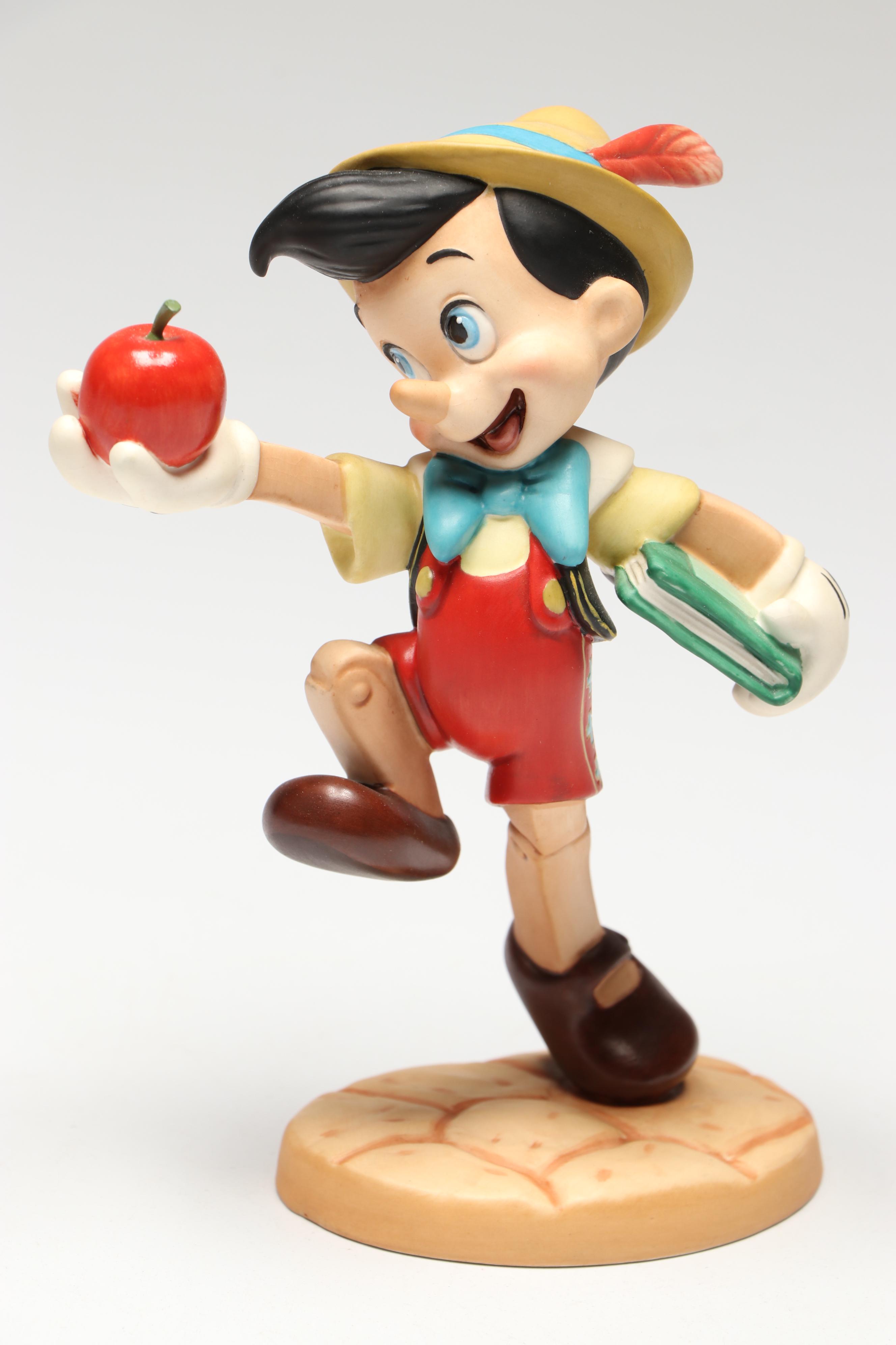 Disney "Good-bye Son," "Good-bye Father" and More Pinocchio Porcelain Figurines