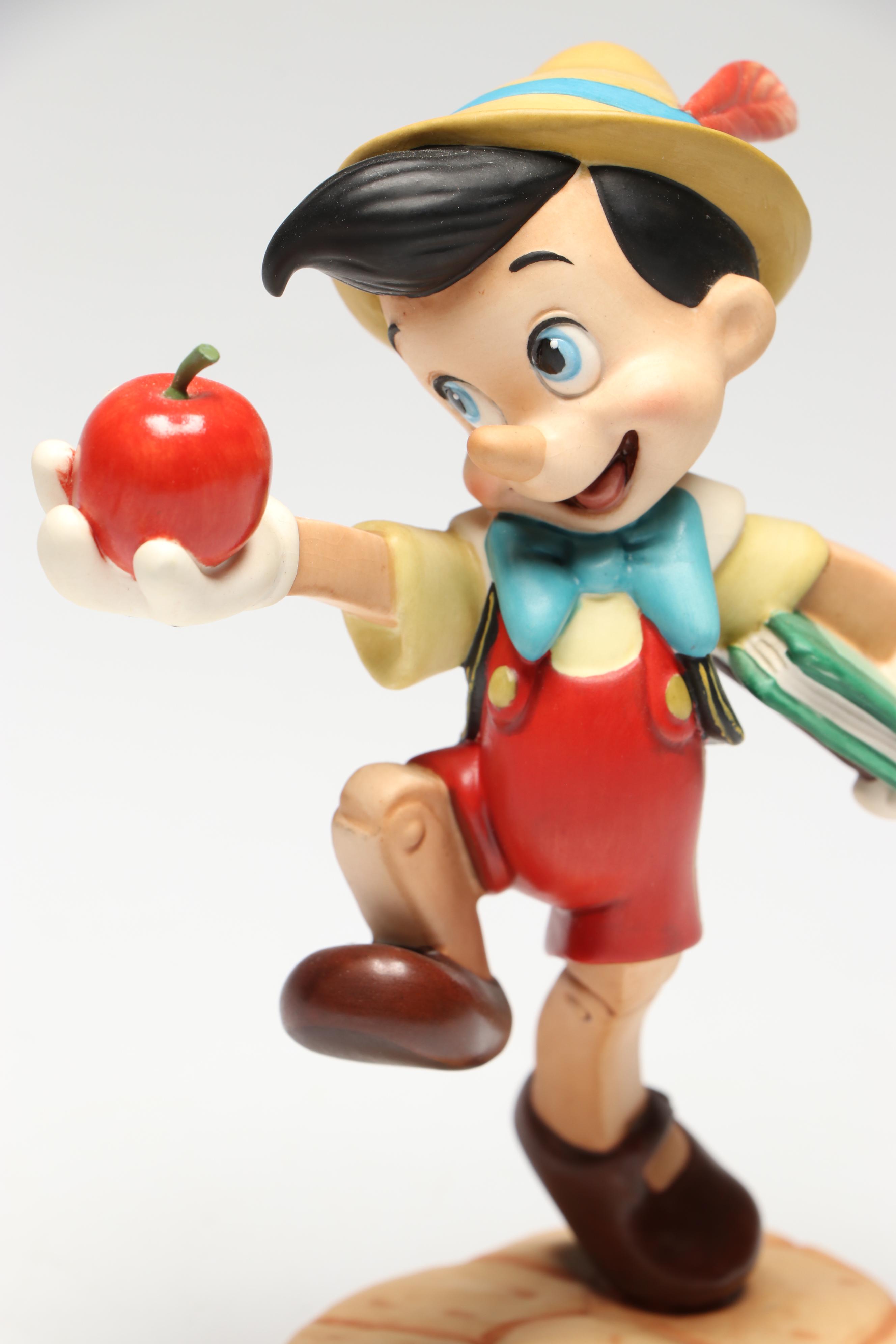Disney "Good-bye Son," "Good-bye Father" and More Pinocchio Porcelain Figurines