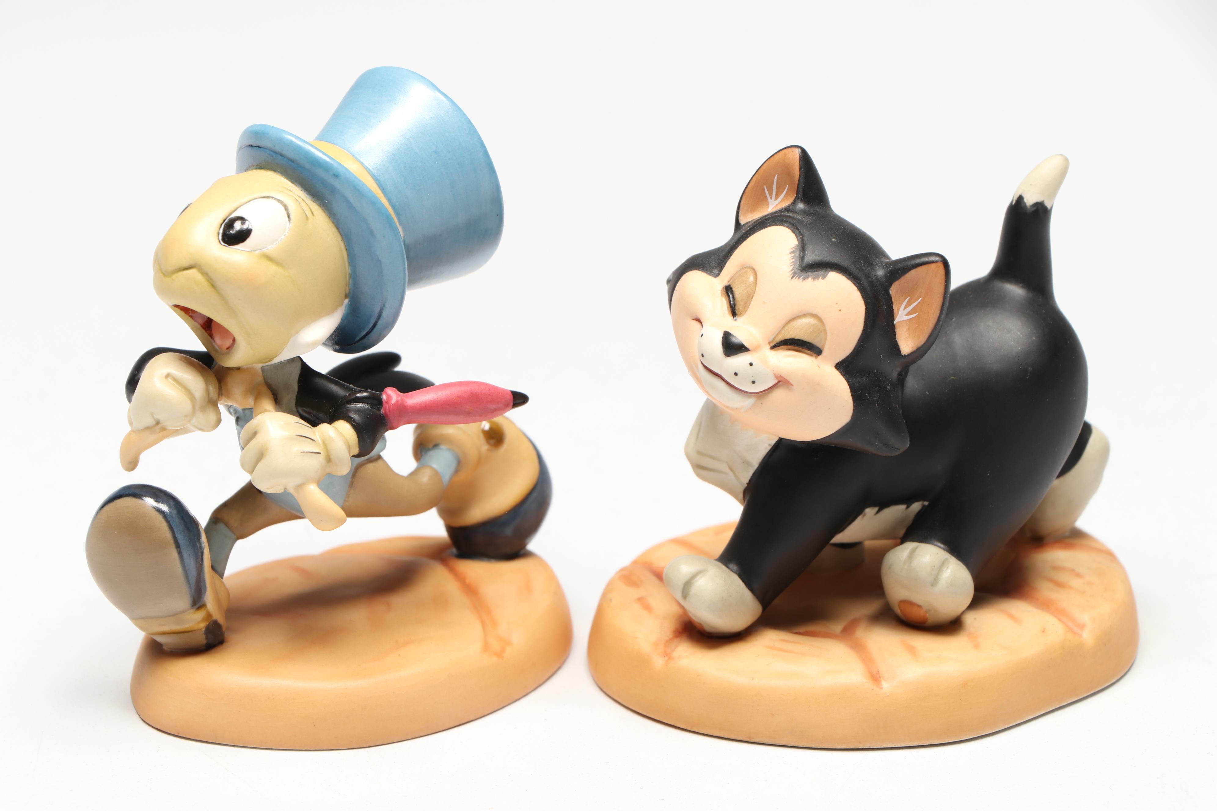 Disney "Good-bye Son," "Good-bye Father" and More Pinocchio Porcelain Figurines