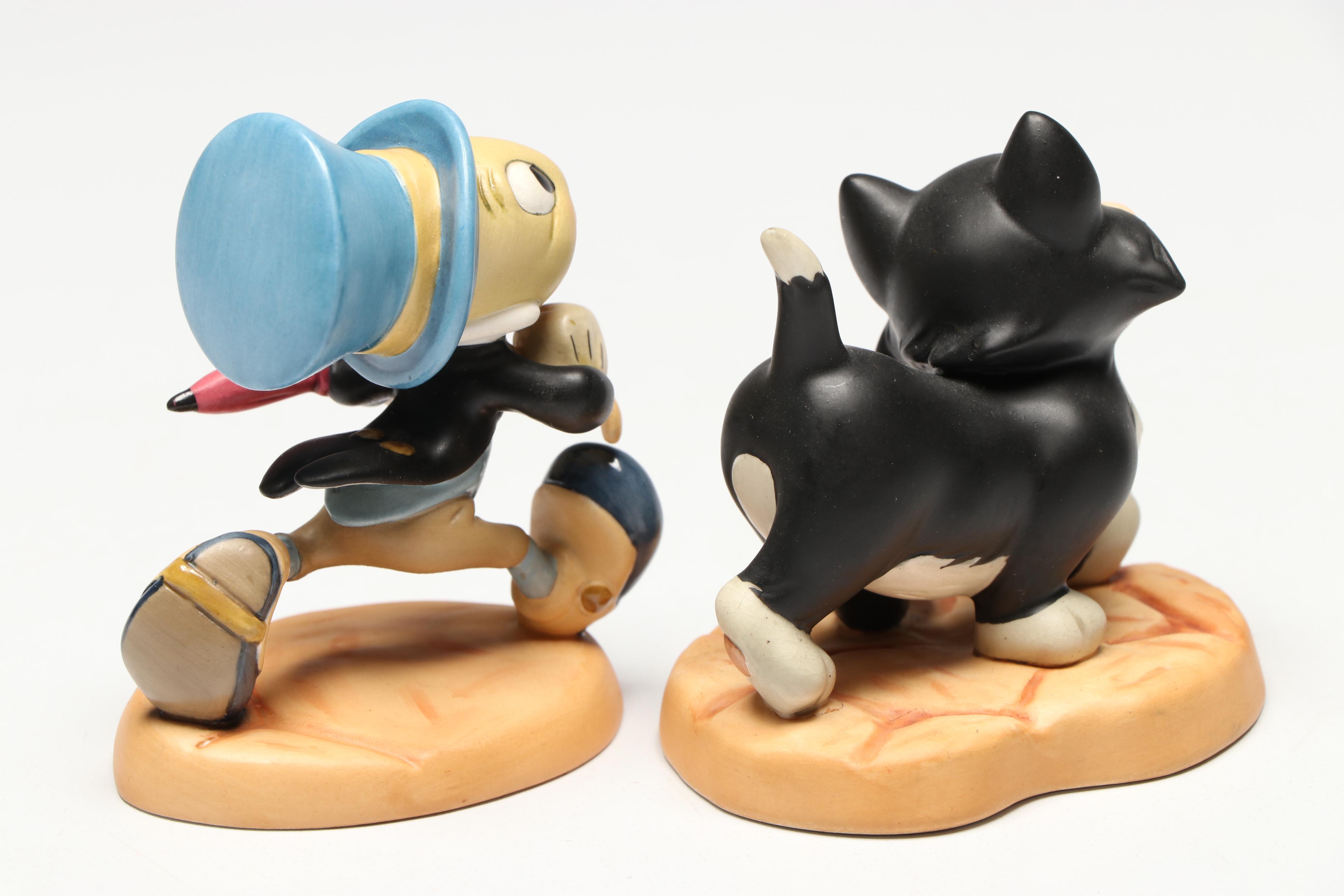 Disney "Good-bye Son," "Good-bye Father" and More Pinocchio Porcelain Figurines