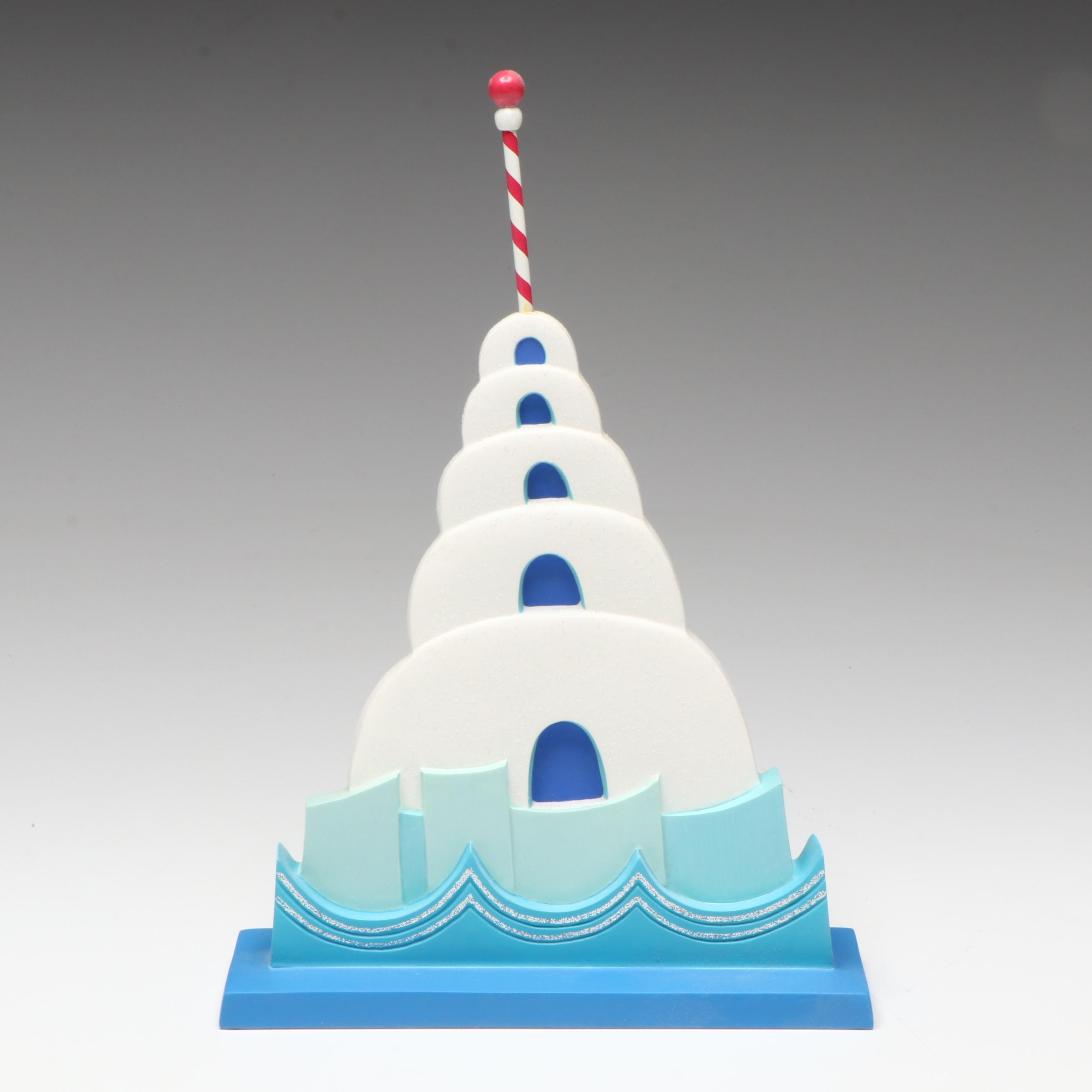 Disney It's a Small World after all "Arctic Fun" and "Igloo" North Pole Figures