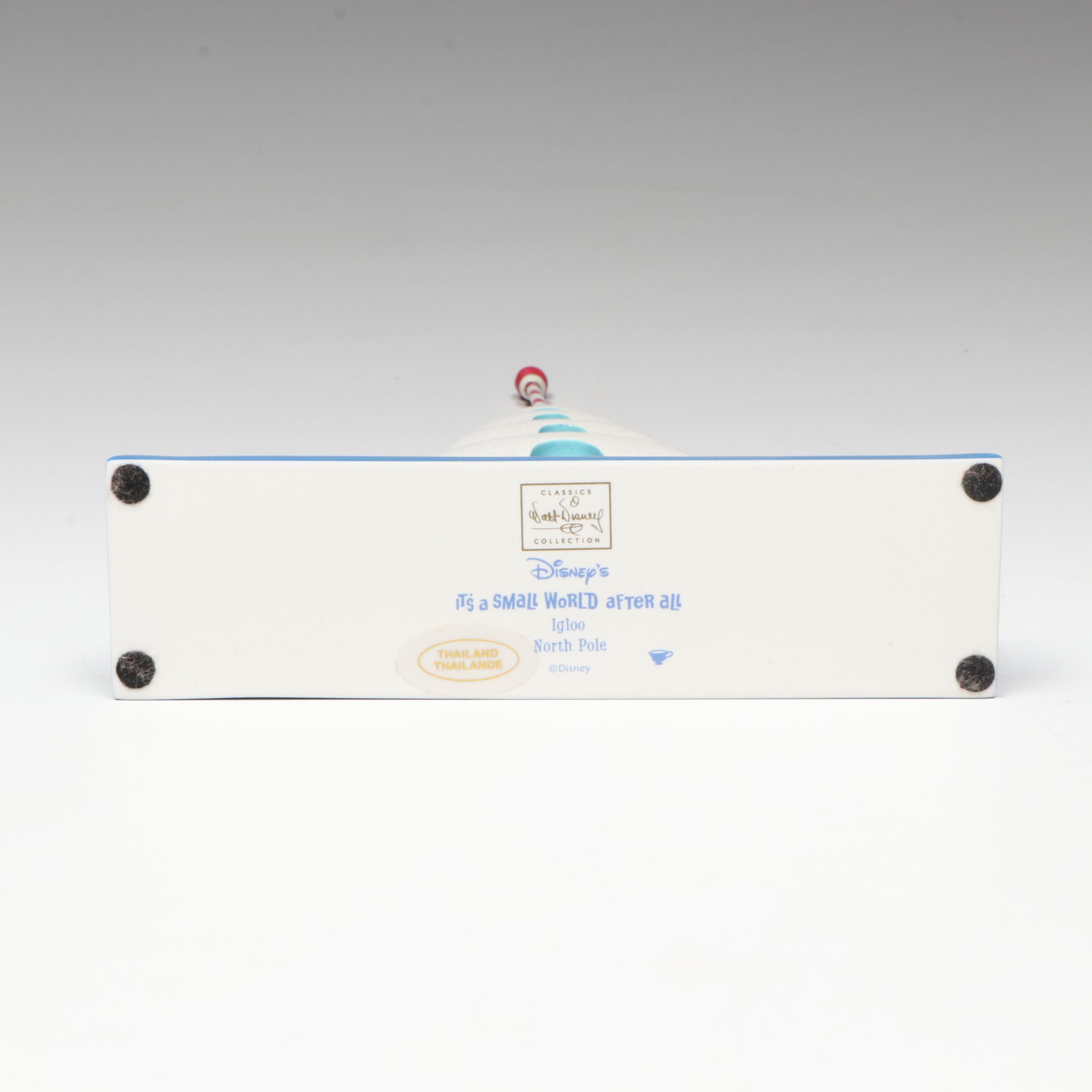 Disney It's a Small World after all "Arctic Fun" and "Igloo" North Pole Figures