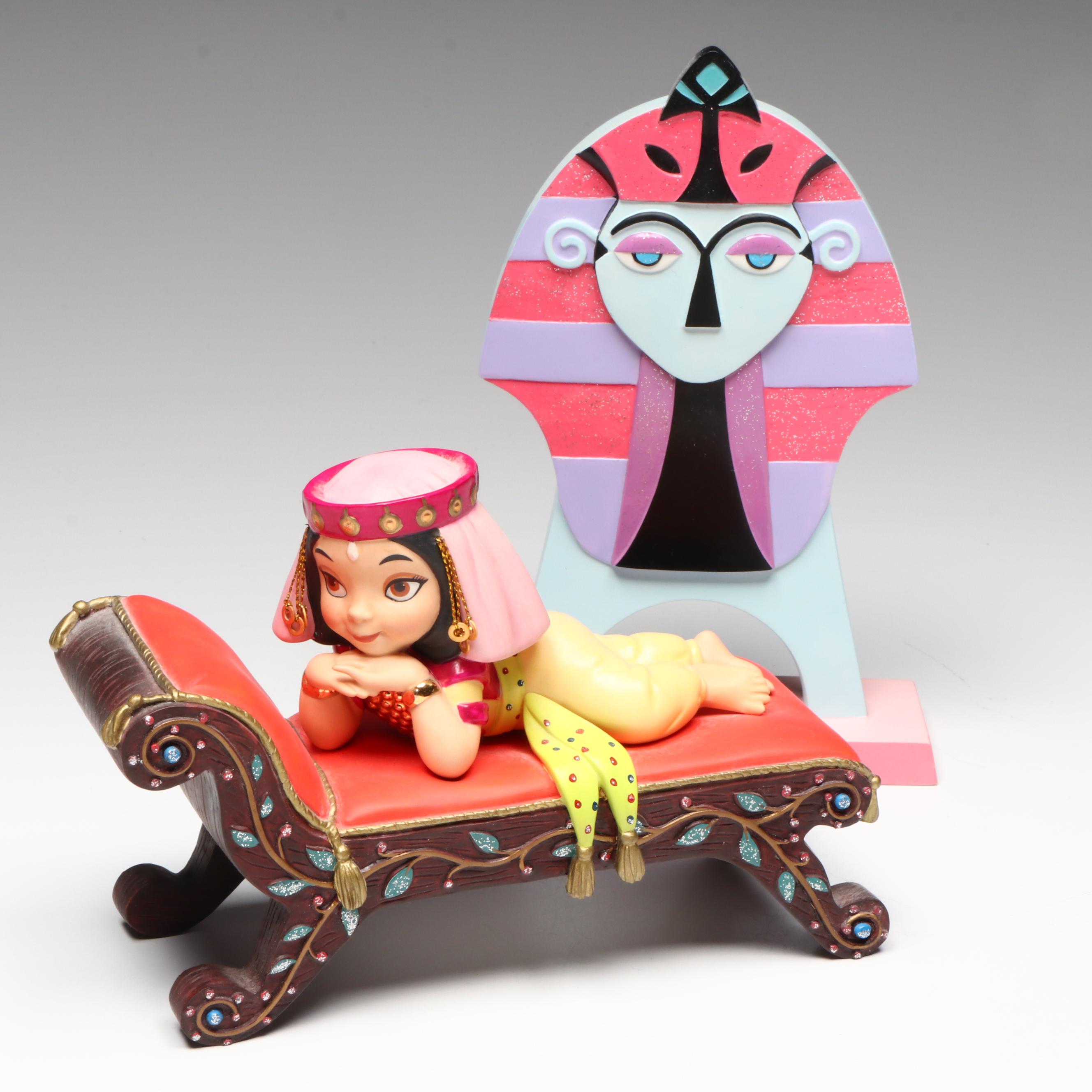 Disney It's a Small World after all "Maliket Aneel" Egypt Figurines