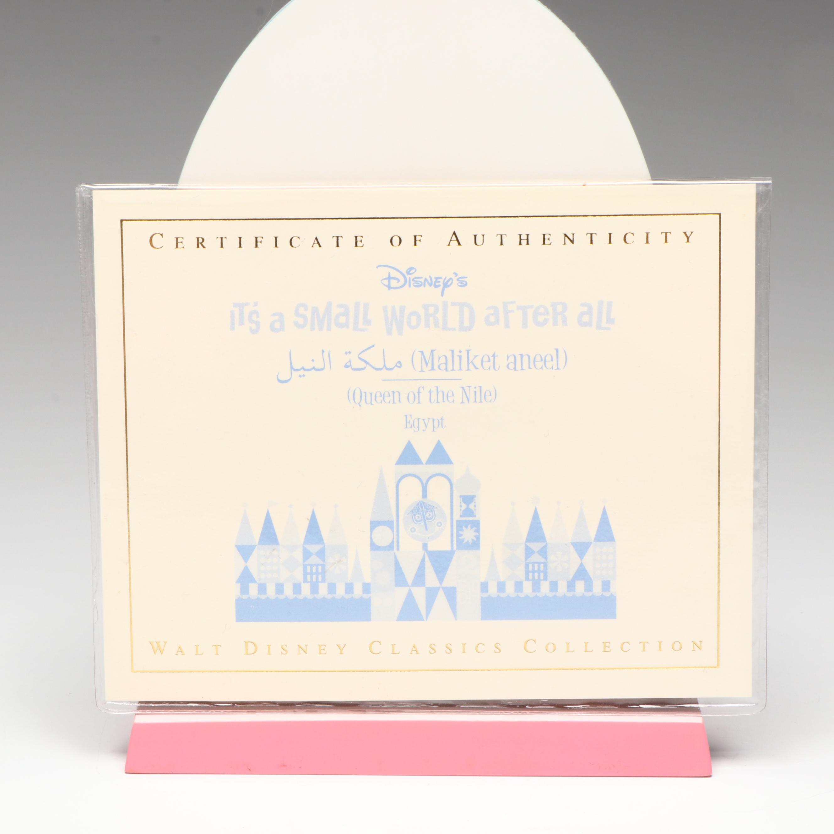 Disney It's a Small World after all "Maliket Aneel" Egypt Figurines