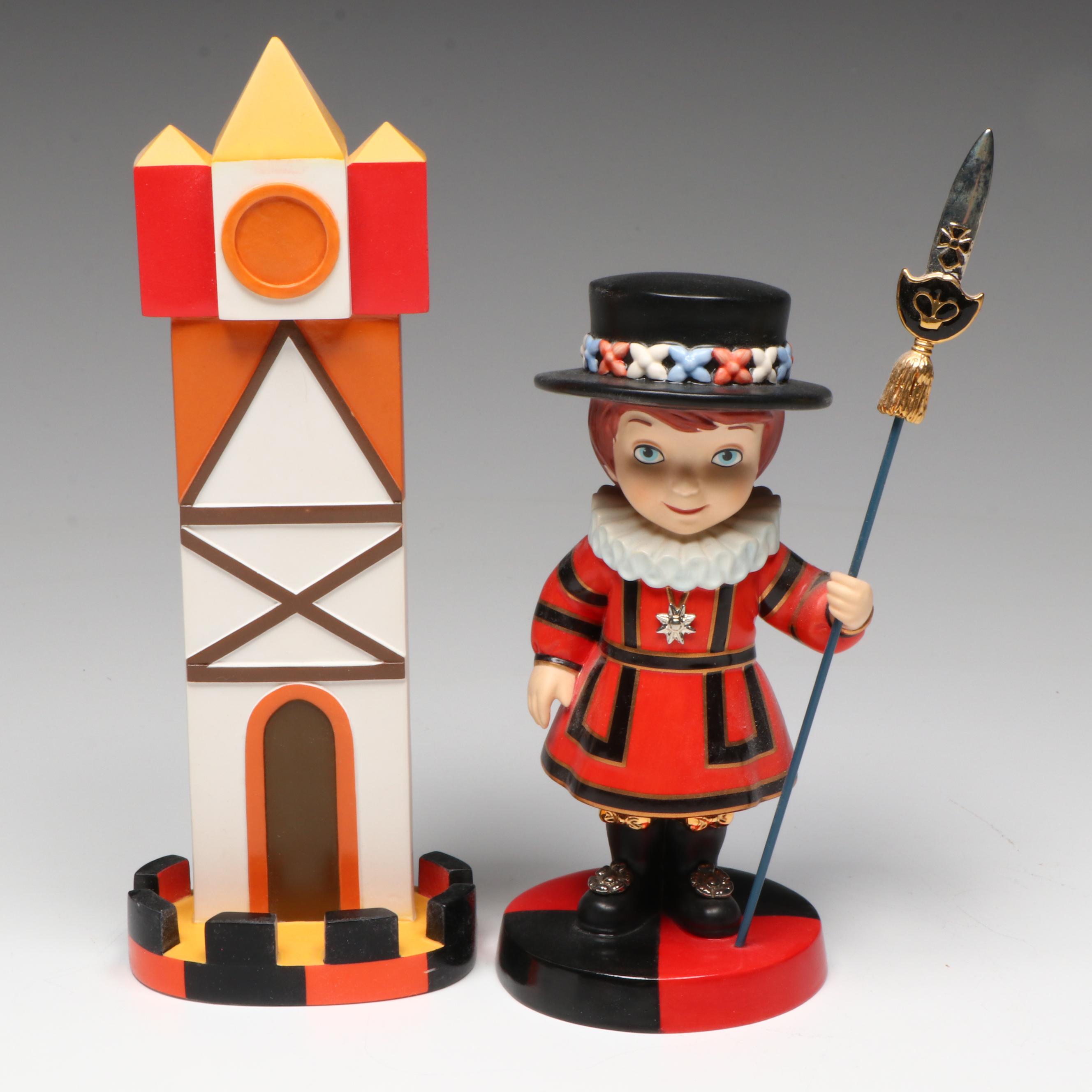 Disney It's a Small World after all "Royal Duty" English Figurines