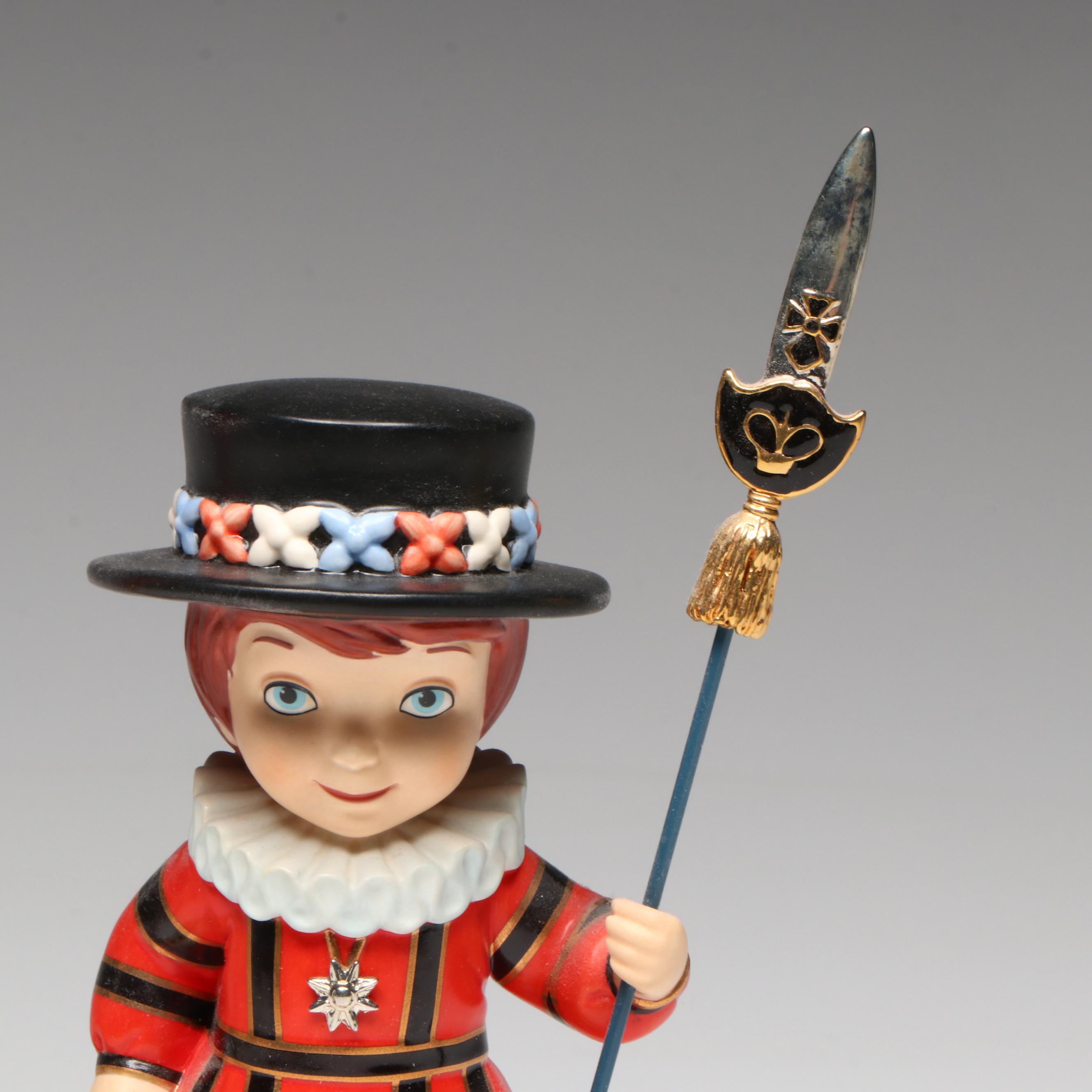 Disney It's a Small World after all "Royal Duty" English Figurines