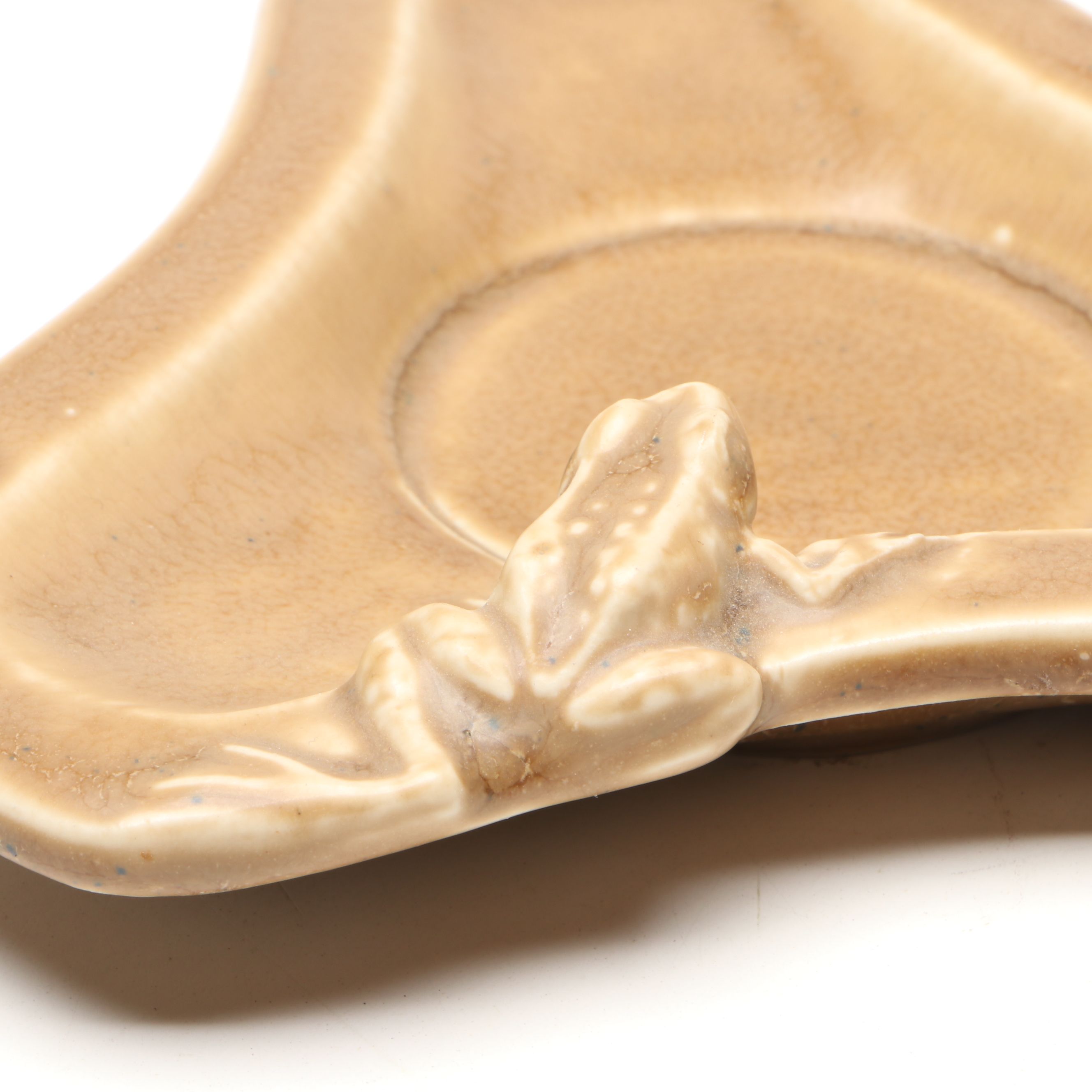 Rookwood Pottery Production Frog Tray, 1924