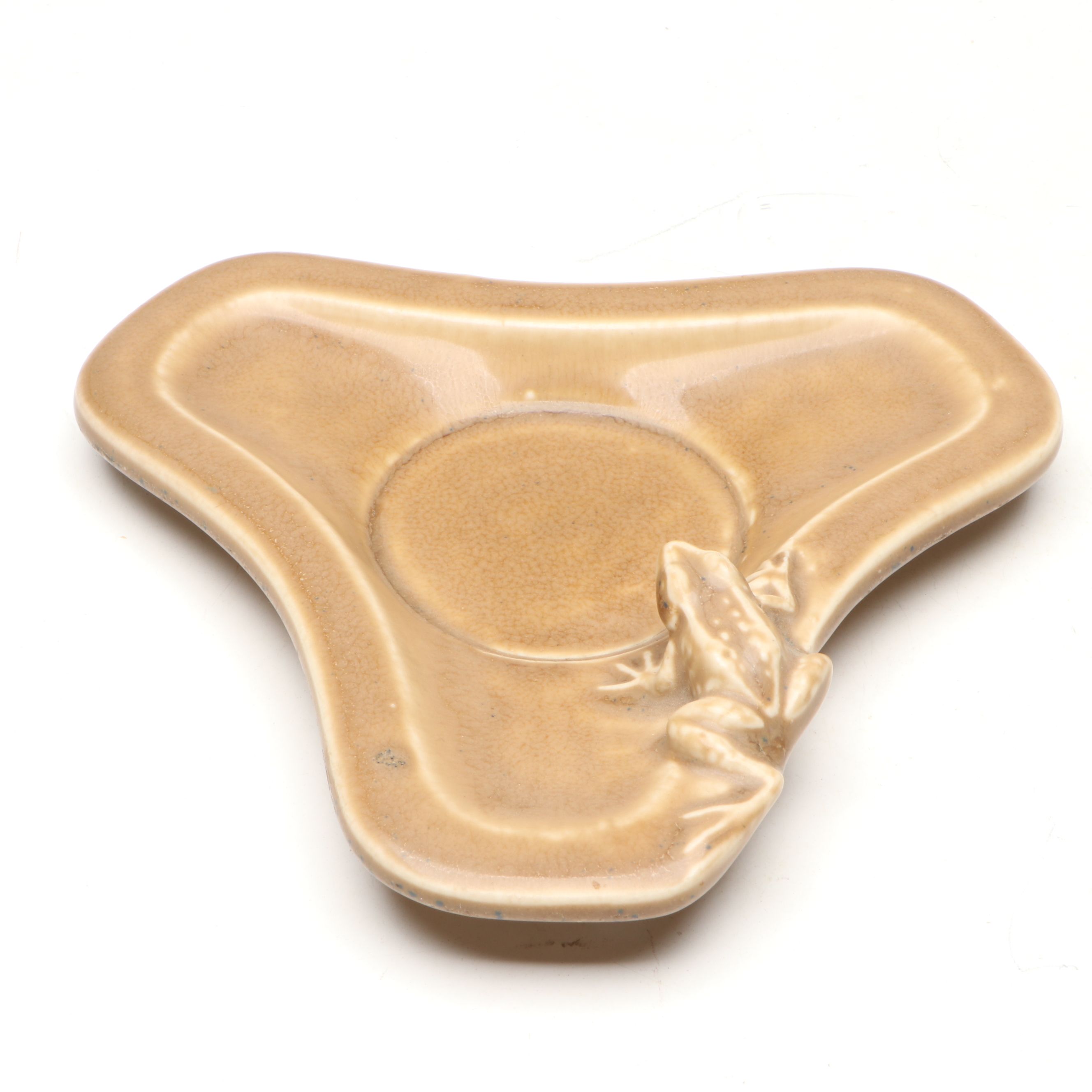Rookwood Pottery Production Frog Tray, 1924