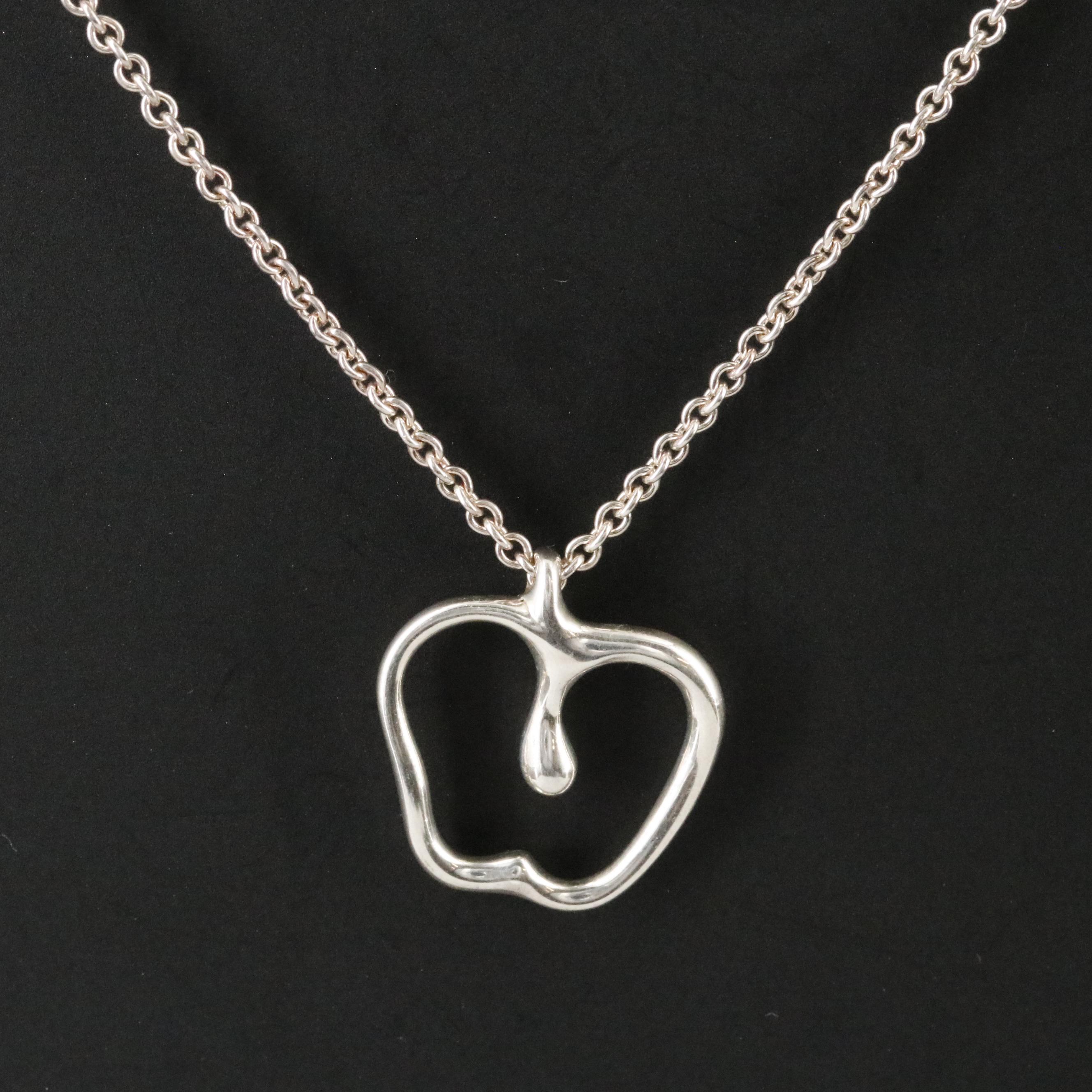 Elsa Peretti for Tiffany & Co. Sterling Apple Necklace