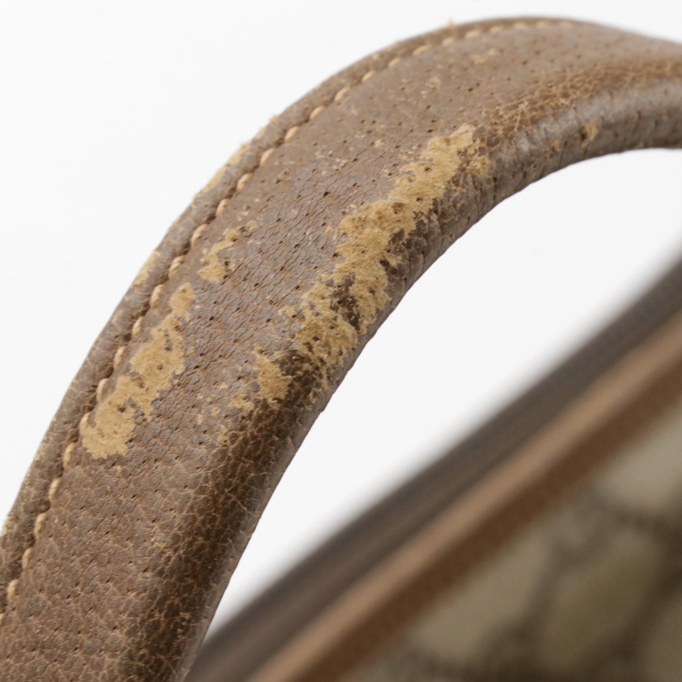 Gucci Three-Compartment Two-Way Travel Bag in GG Supreme Canvas and Leather