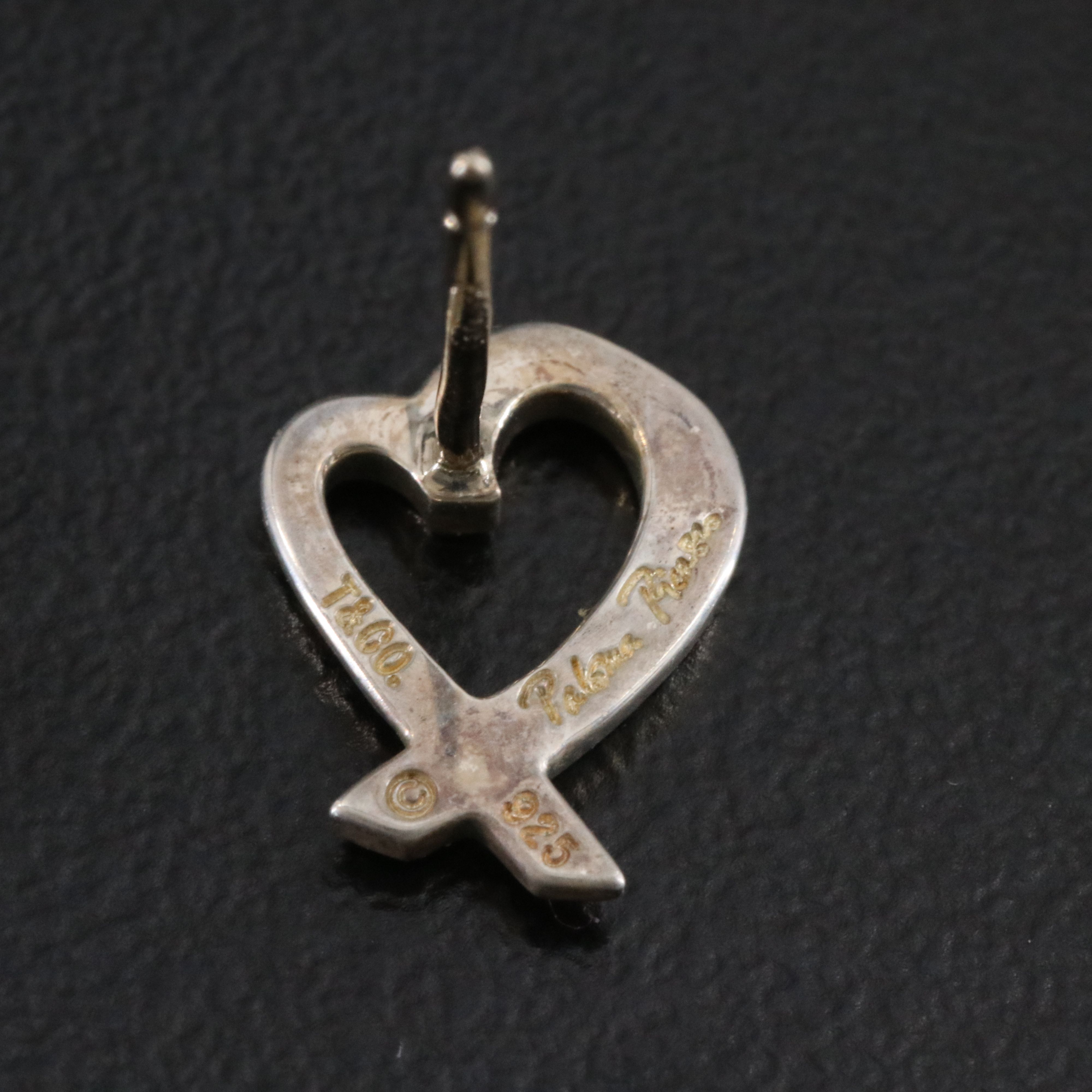 Paloma Picasso for Tiffany & Co. Loving Heart Sterling Earrings