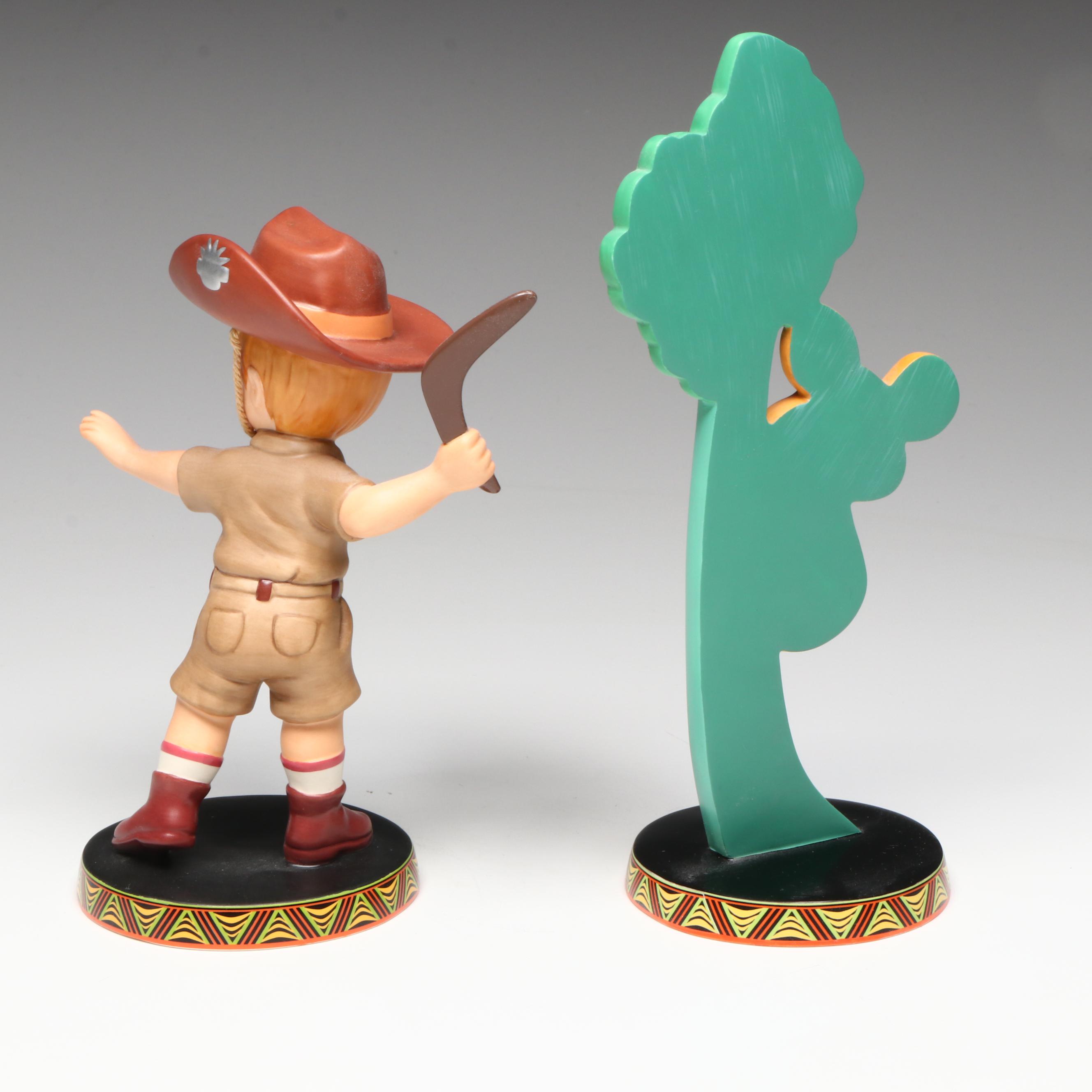 Disney It's a Small World after all "G'Day Mate!" Australian Figurines