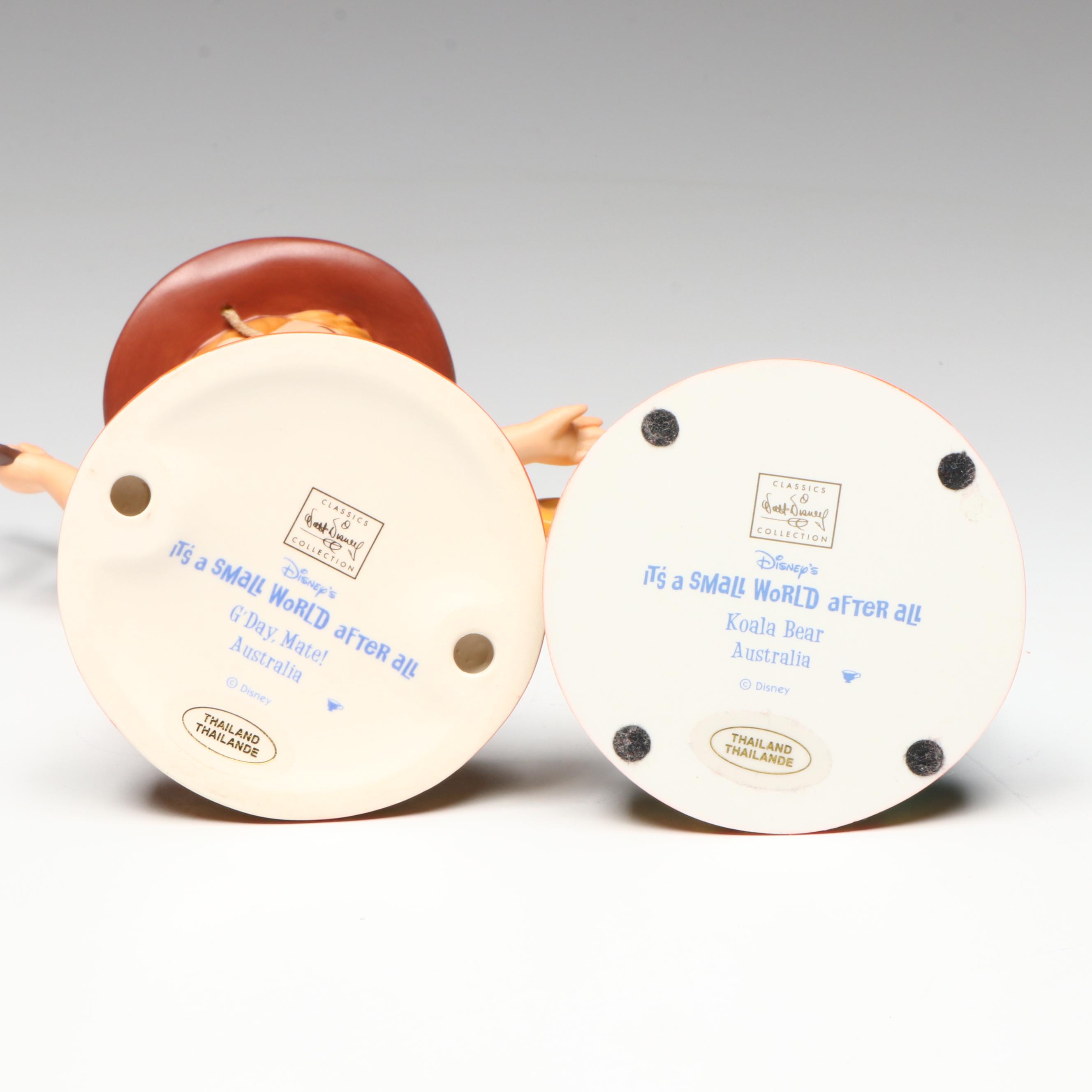 Disney It's a Small World after all "G'Day Mate!" Australian Figurines