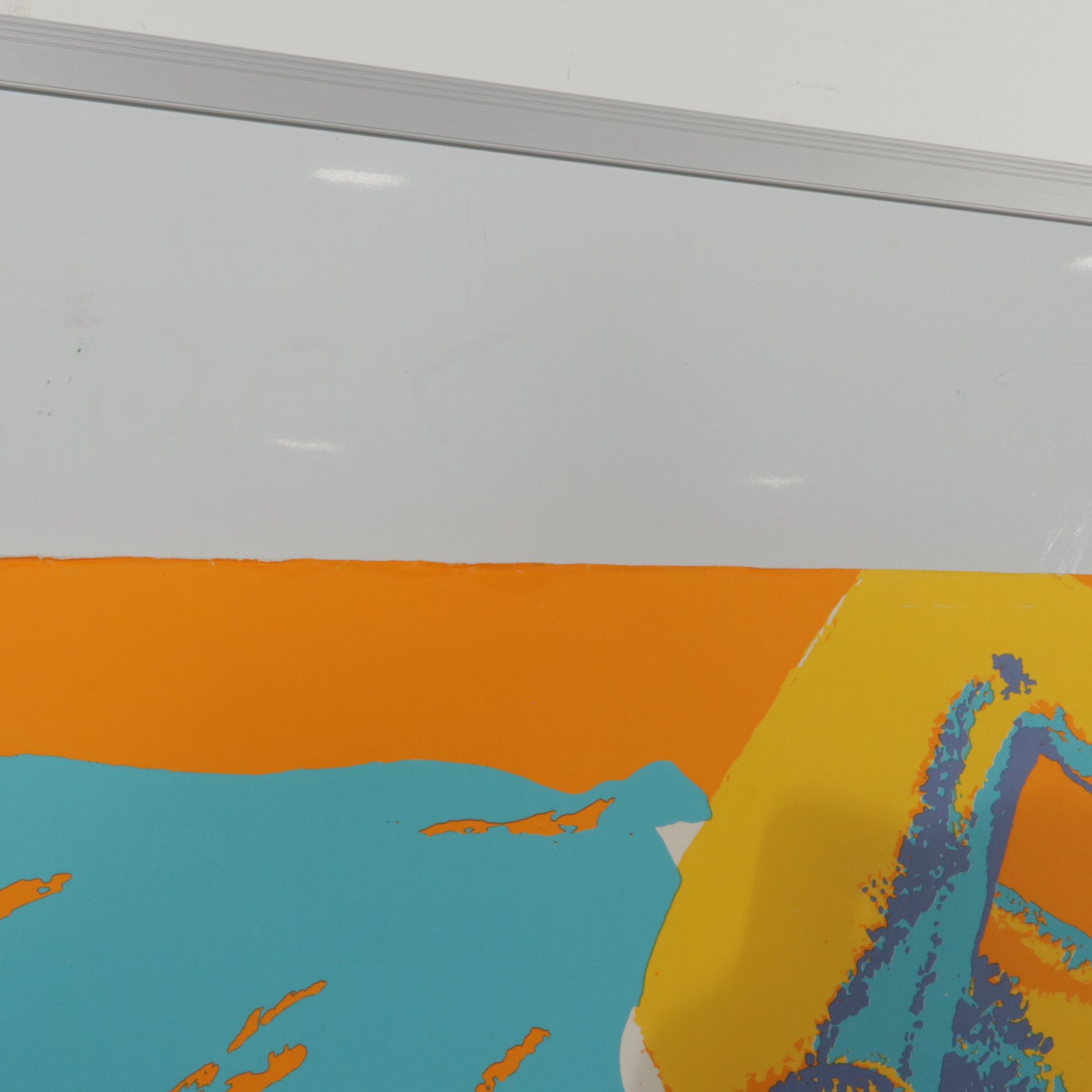 Max Mühlberger Basketball Advertising Poster for the 1972 Munich Olympic Games