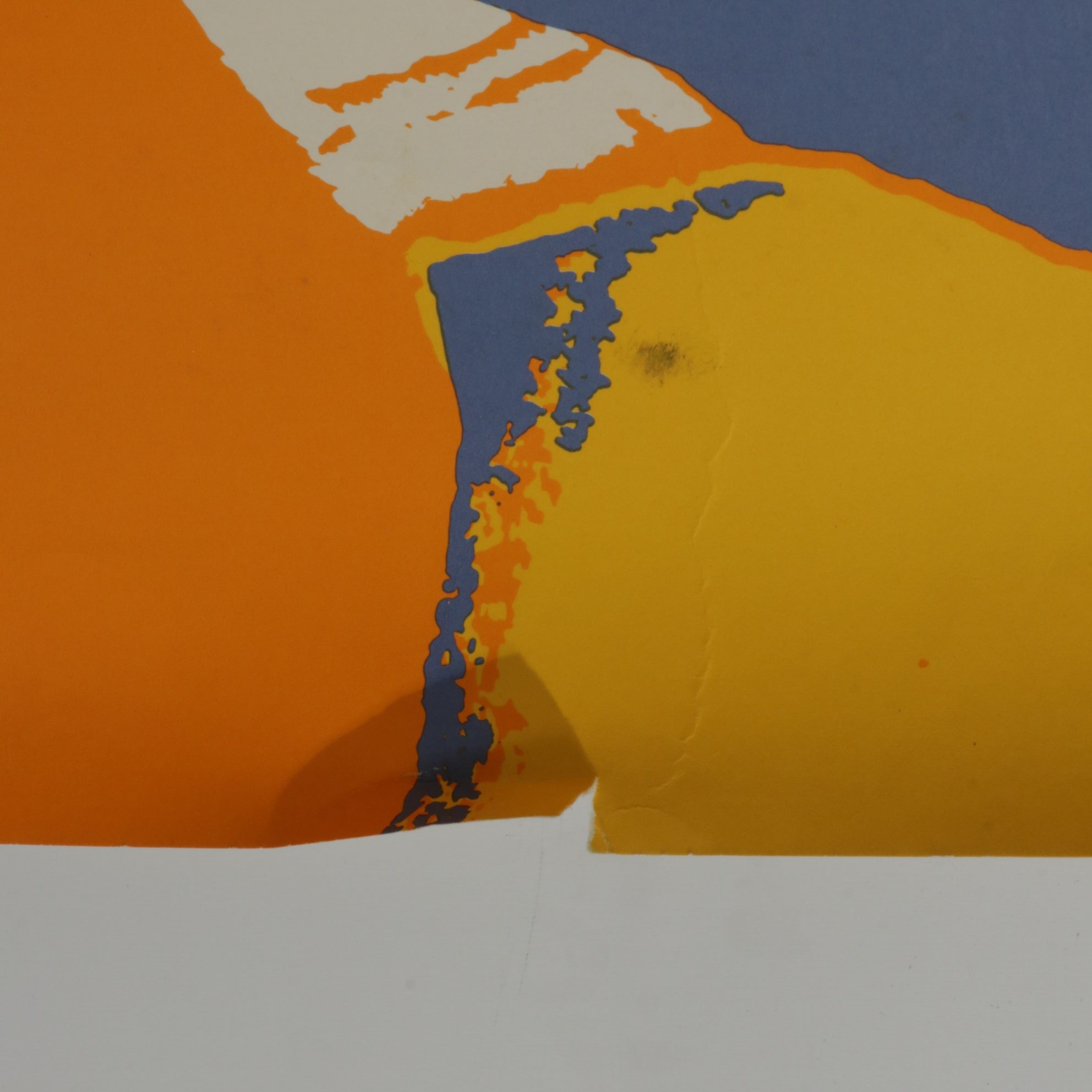 Max Mühlberger Basketball Advertising Poster for the 1972 Munich Olympic Games