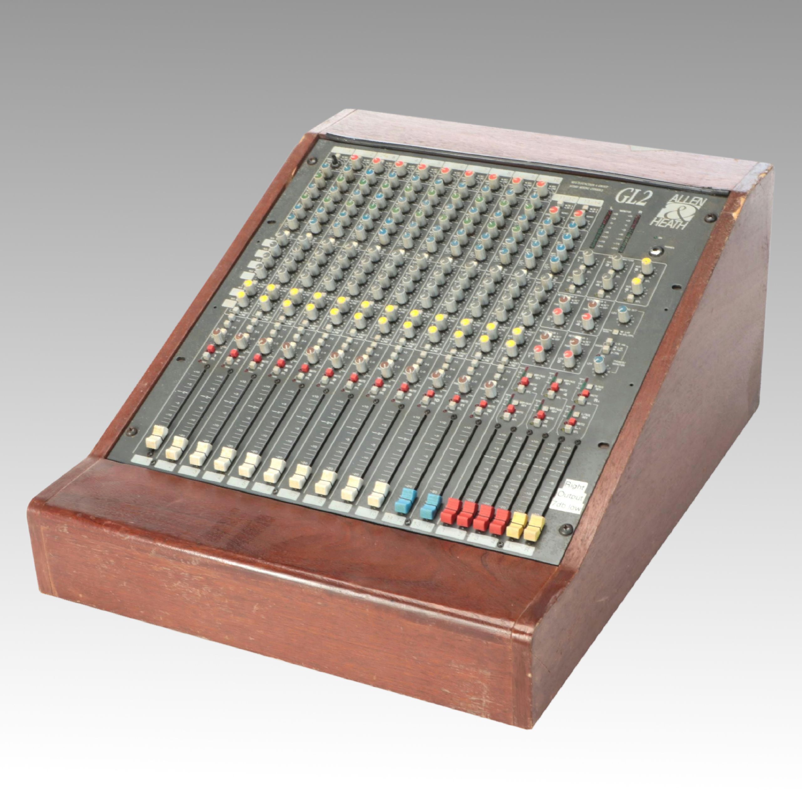 Allen & Heath GL2 Wood Veneer Analog Mixing Console