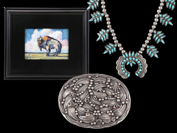 Southwestern Art, Décor & Sterling Silver Turquoise Jewelry