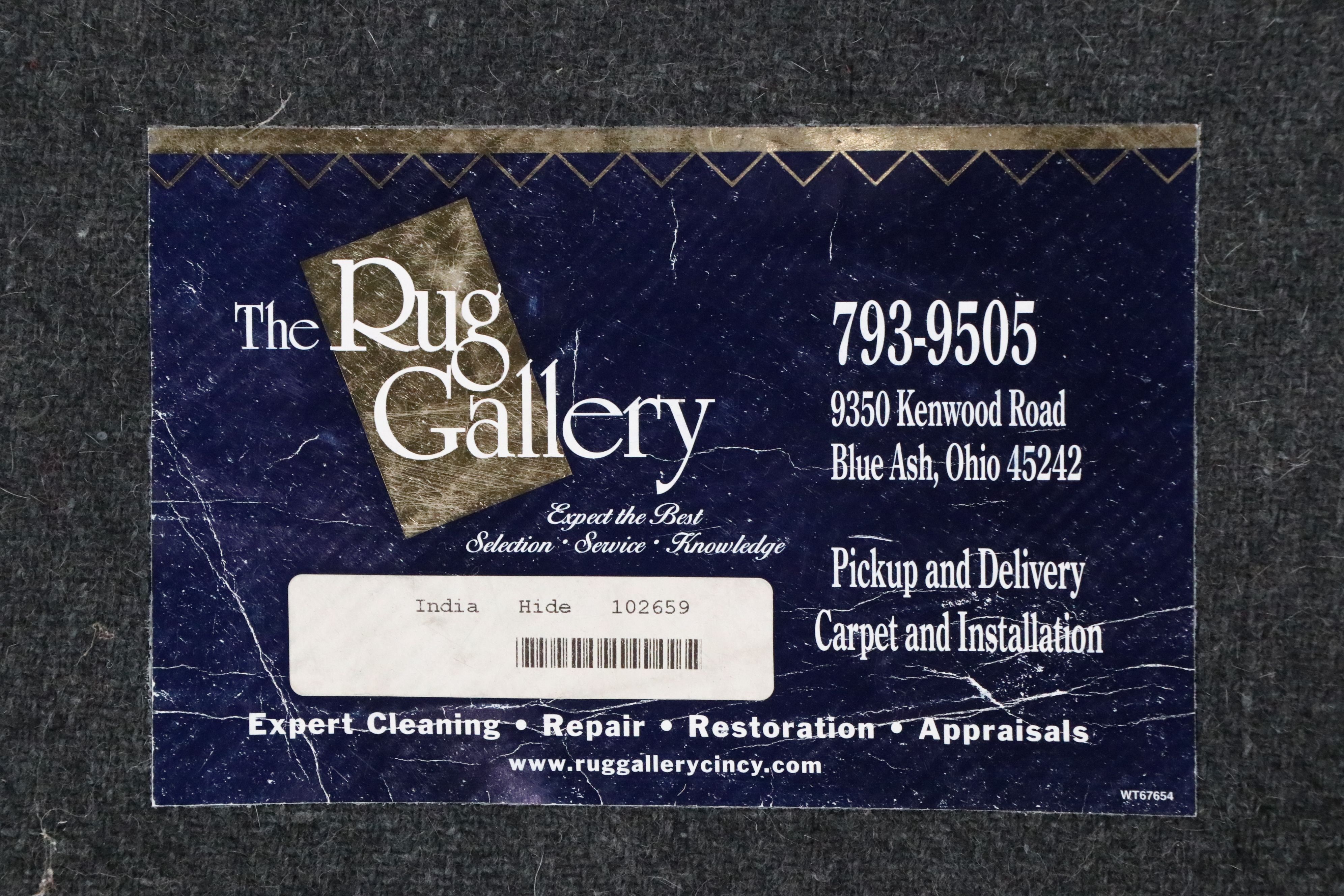 4'3 x 6' Handmade Patchwork Cowhide Area Rug