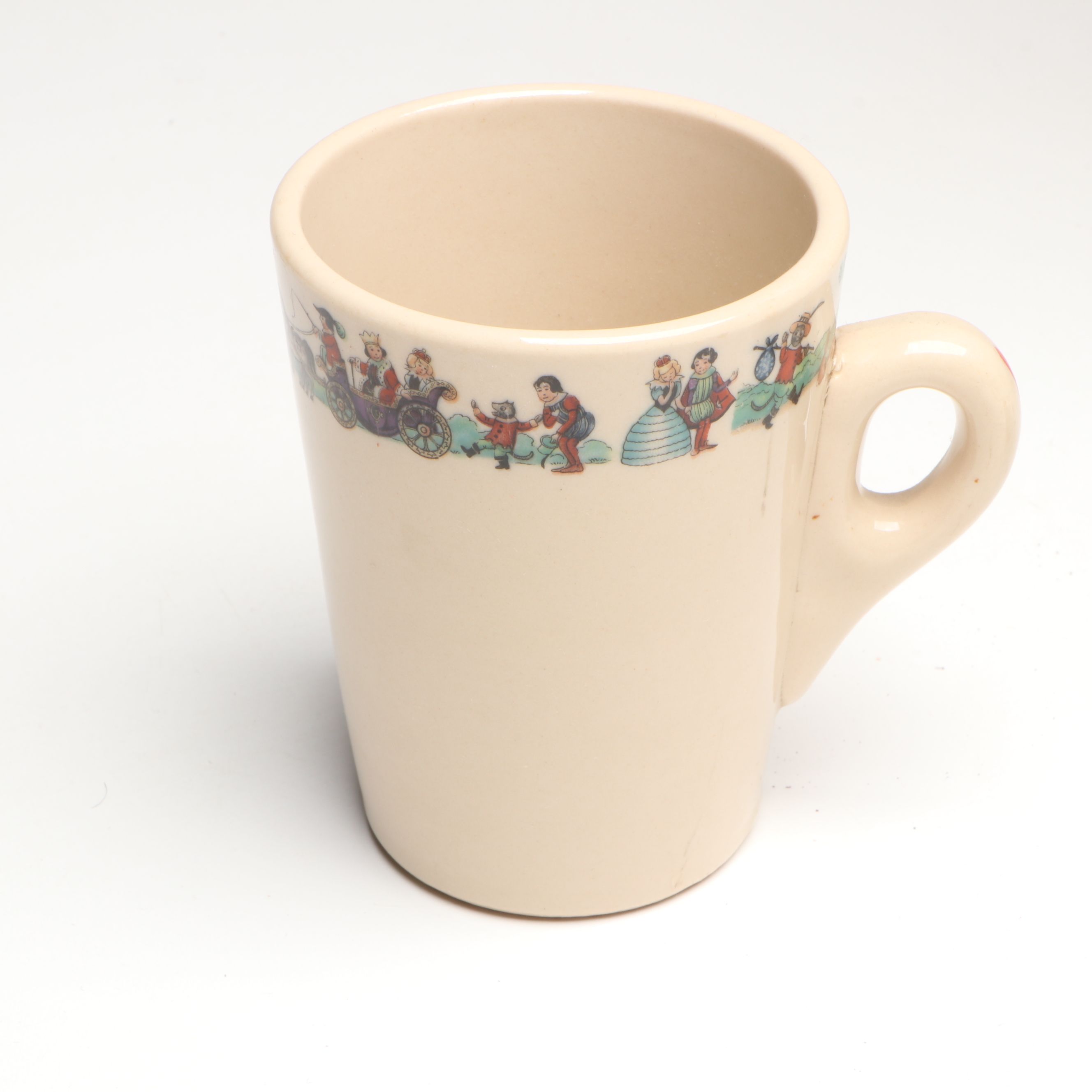 Tiffany & Co. "Seashore" Child's Set with Spode Disney Plate and More Ceramics