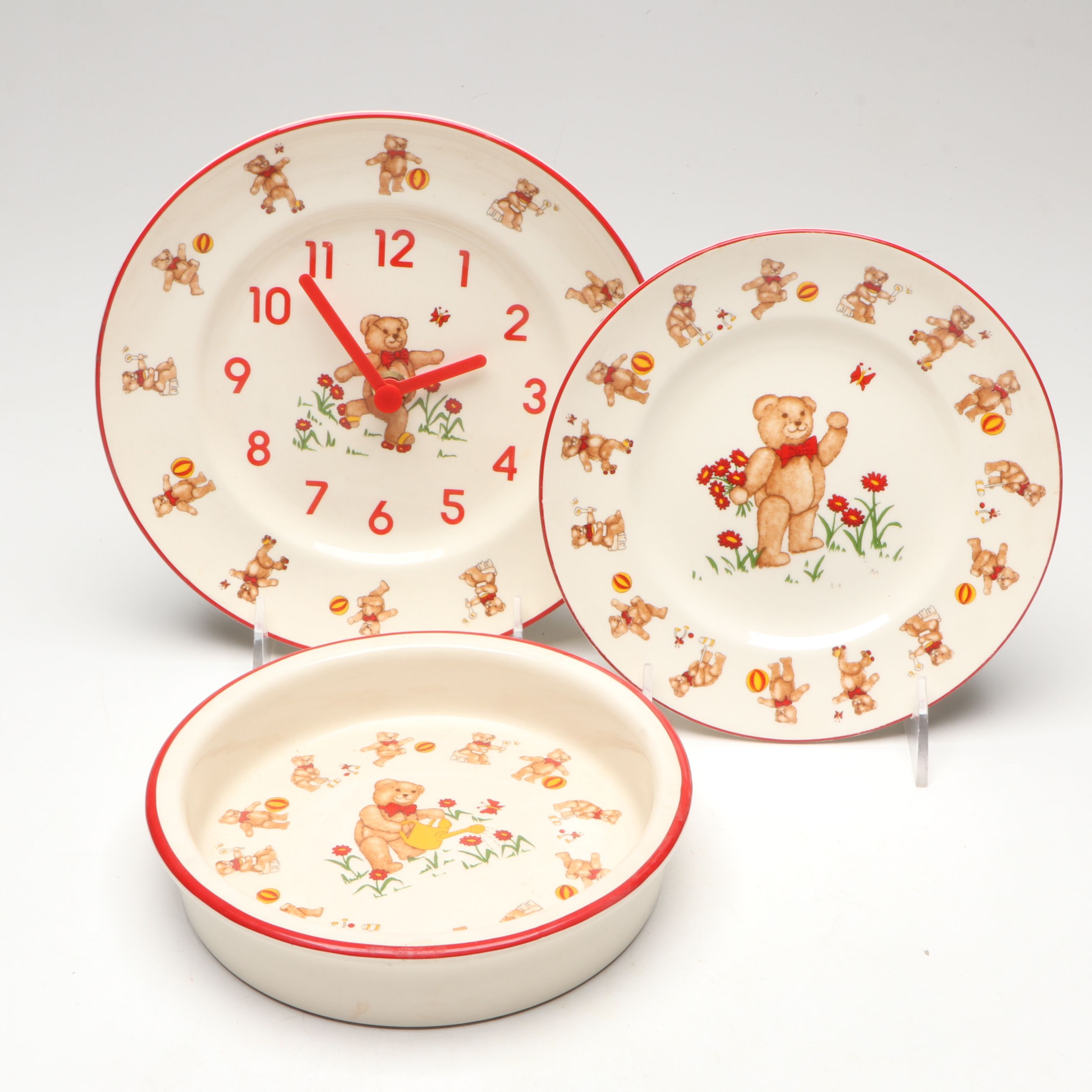 Tiffany & Co. "Seashore" Child's Set with Spode Disney Plate and More Ceramics