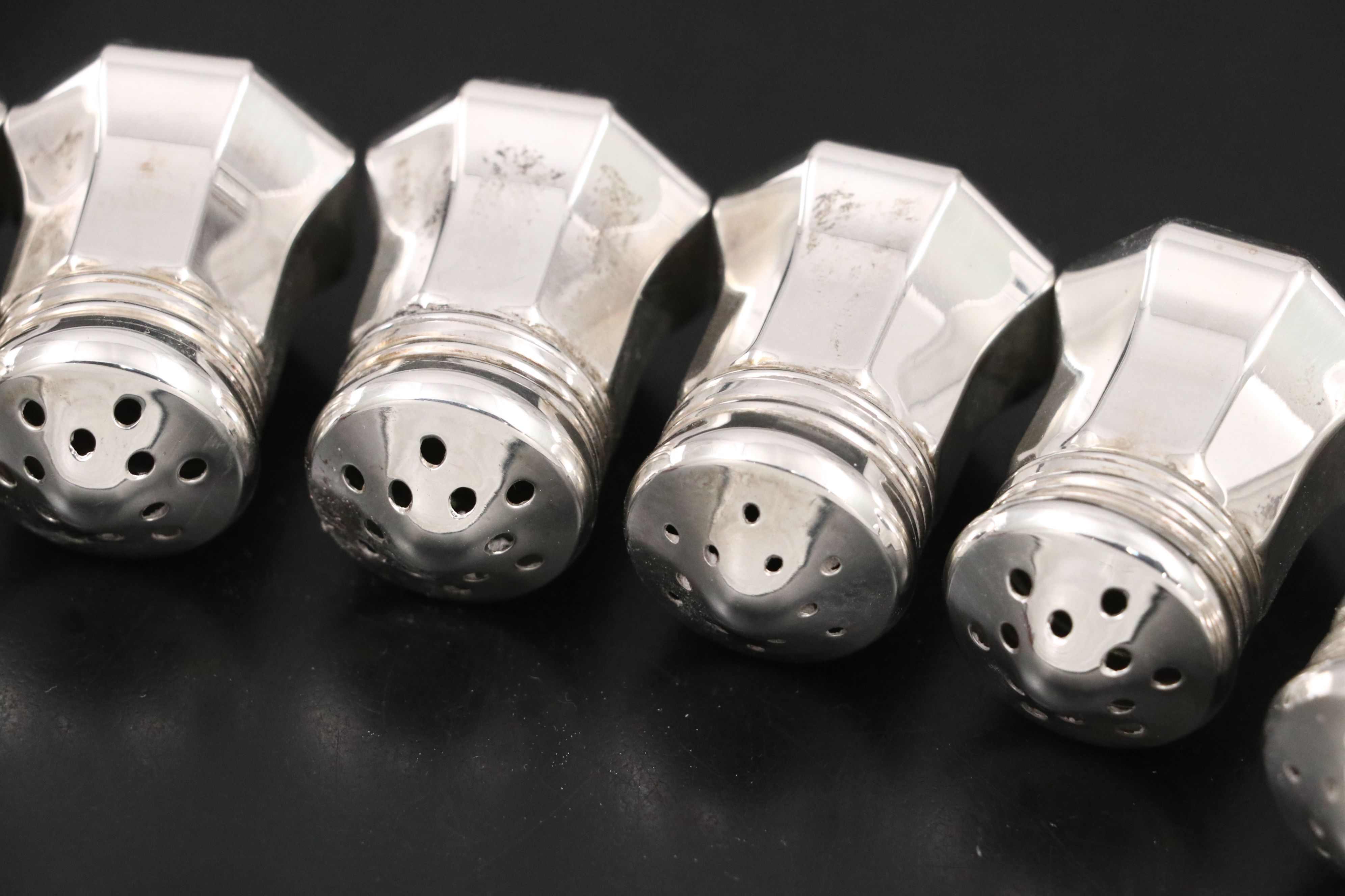 Cartier Sterling Silver Shakers with Presentation Box