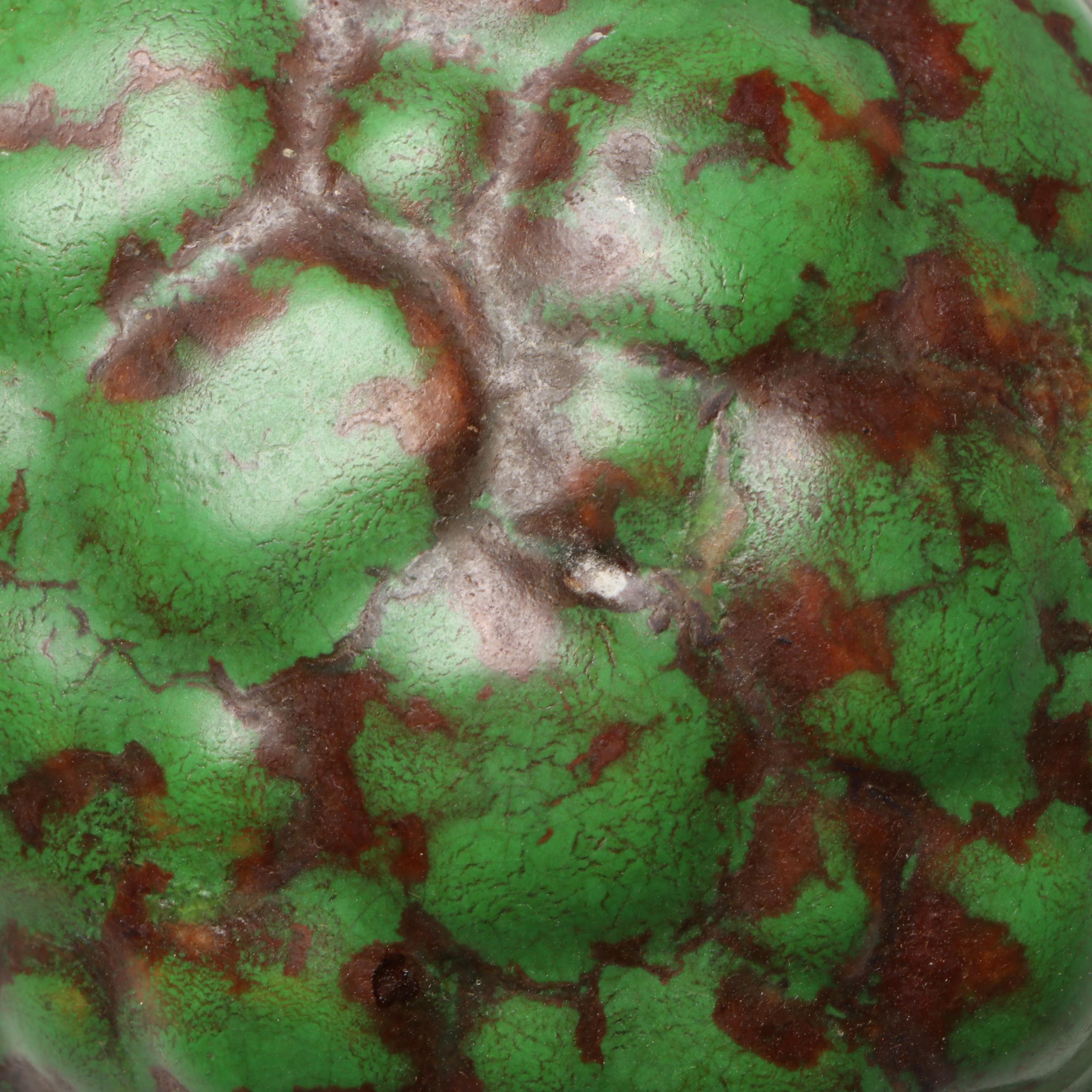 Weller Pottery Coppertone Turtle Figure